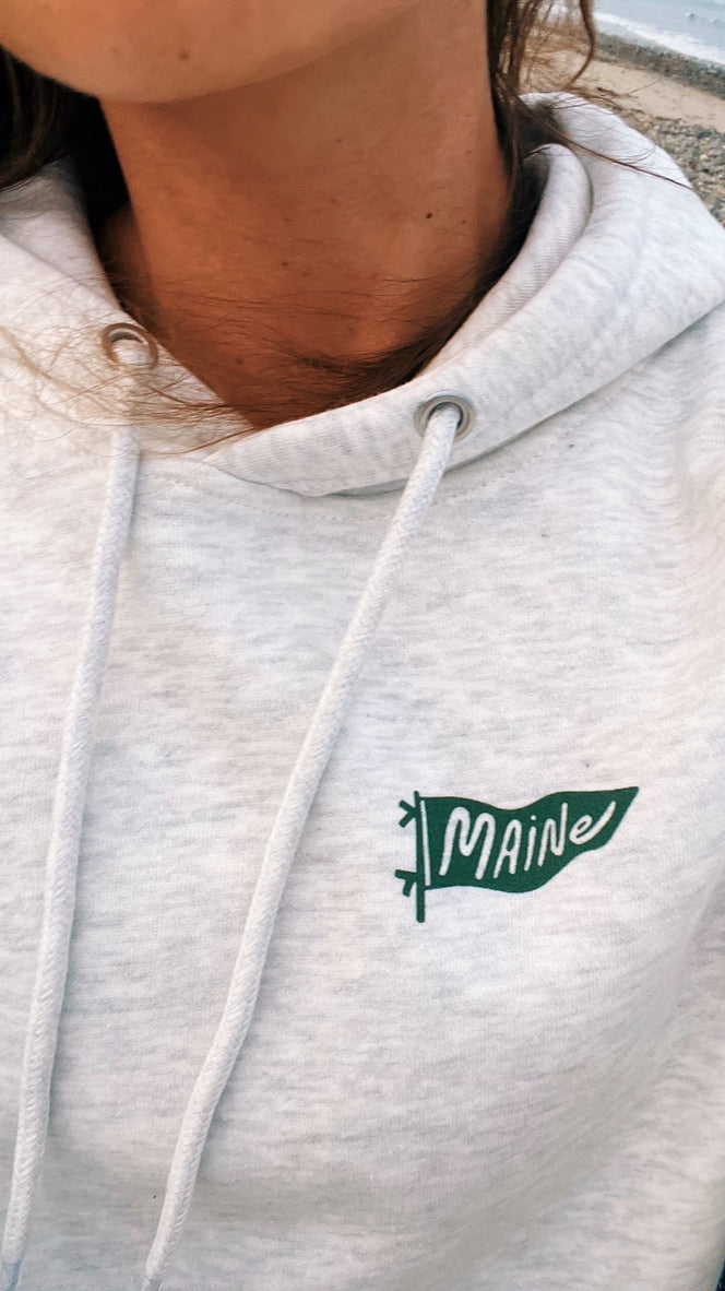 Pine Tree - Oatmeal Hoodie