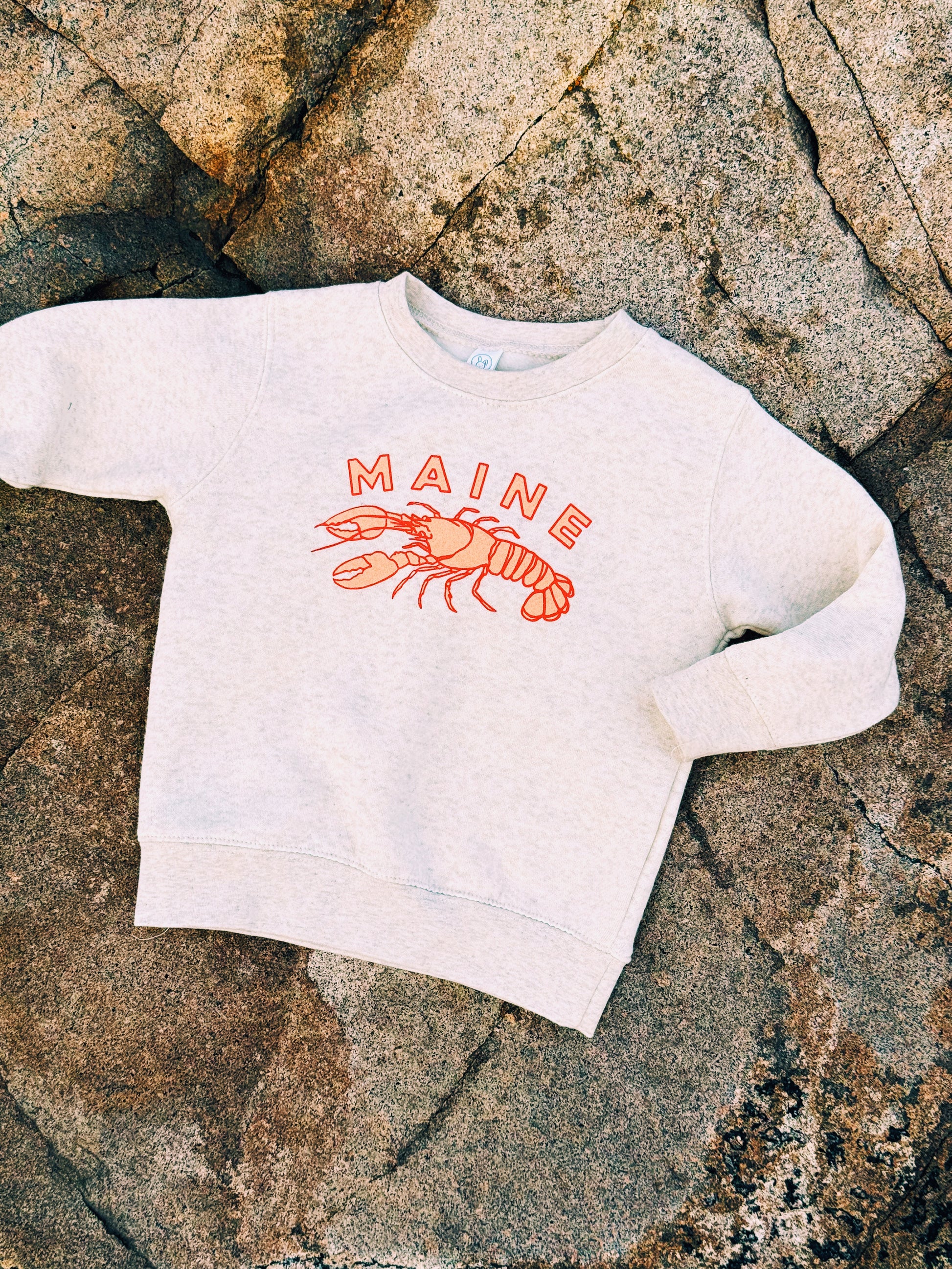 Kids Lobster - Toddler Oatmeal Crew