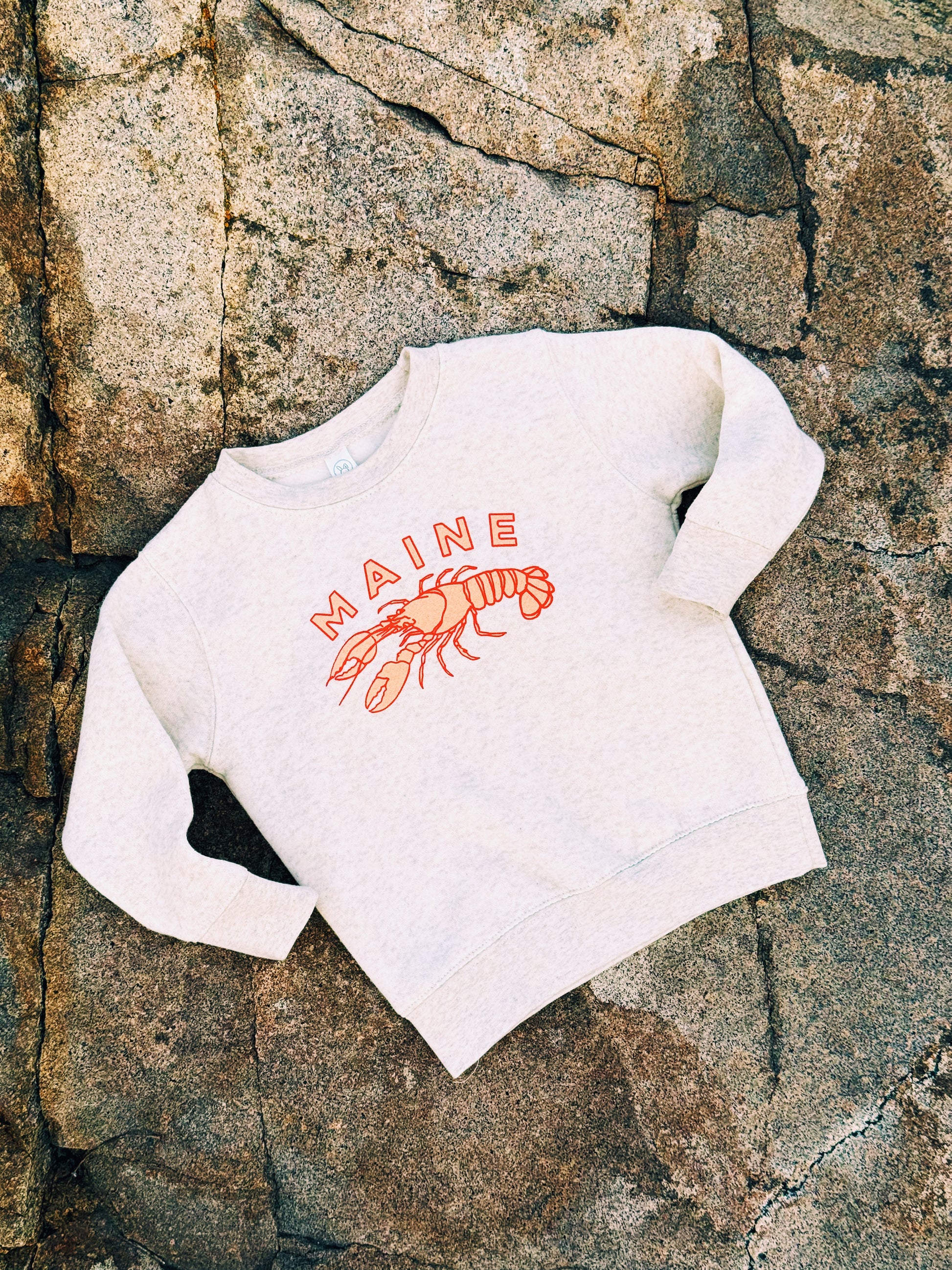 Kids Lobster - Toddler Oatmeal Crew