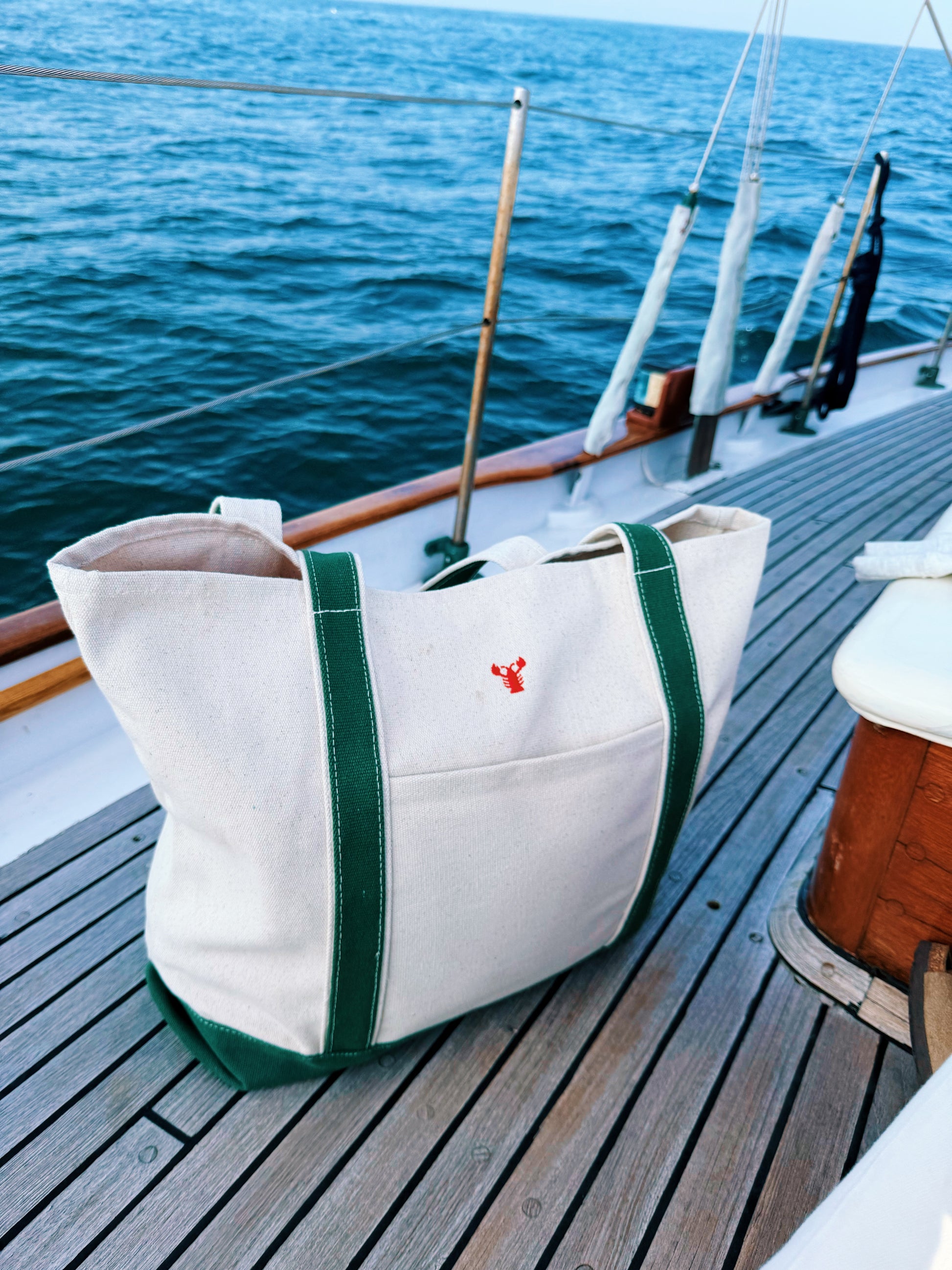 Large Canvas Tote / Forest