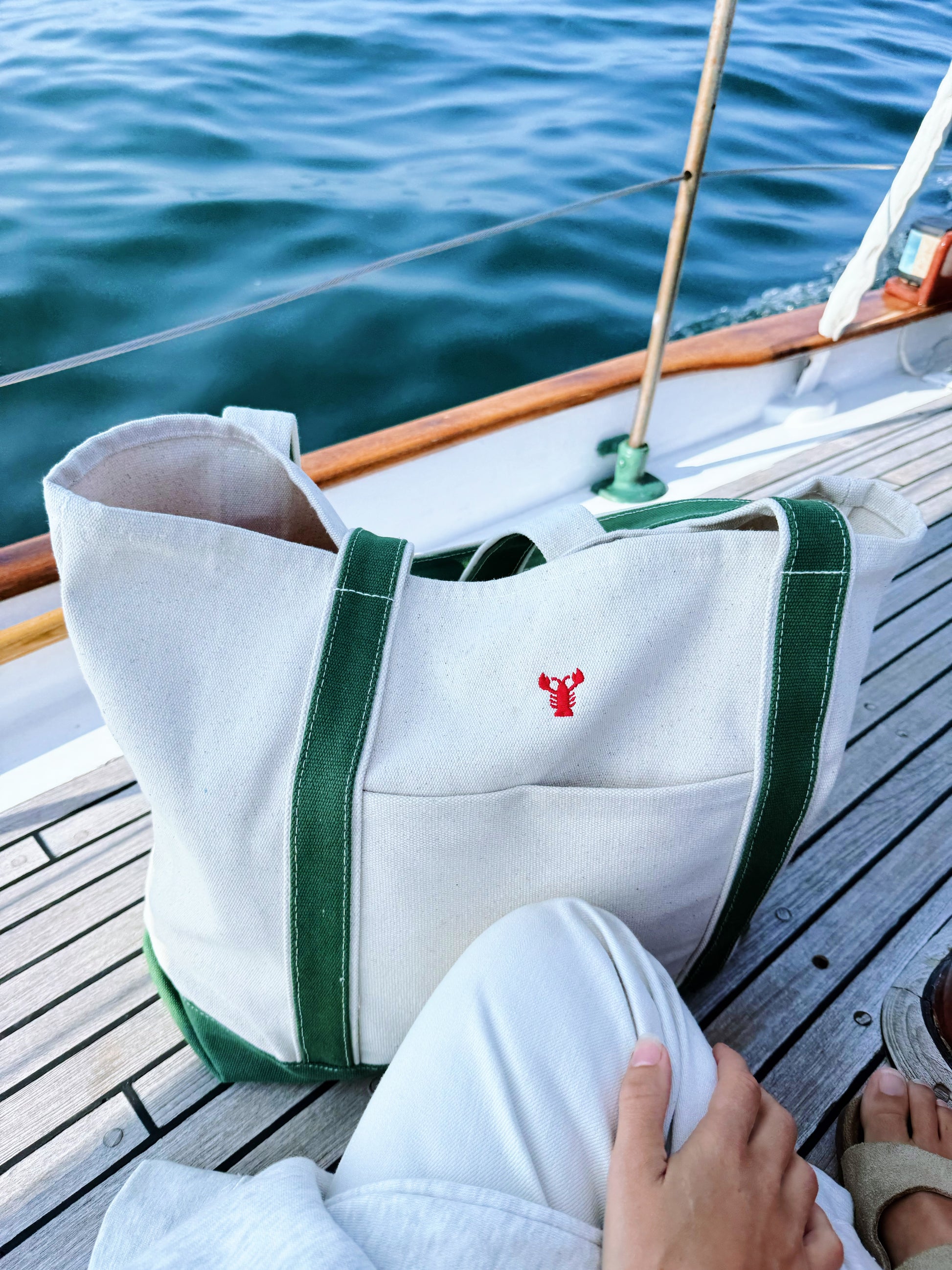 Large Canvas Tote / Forest
