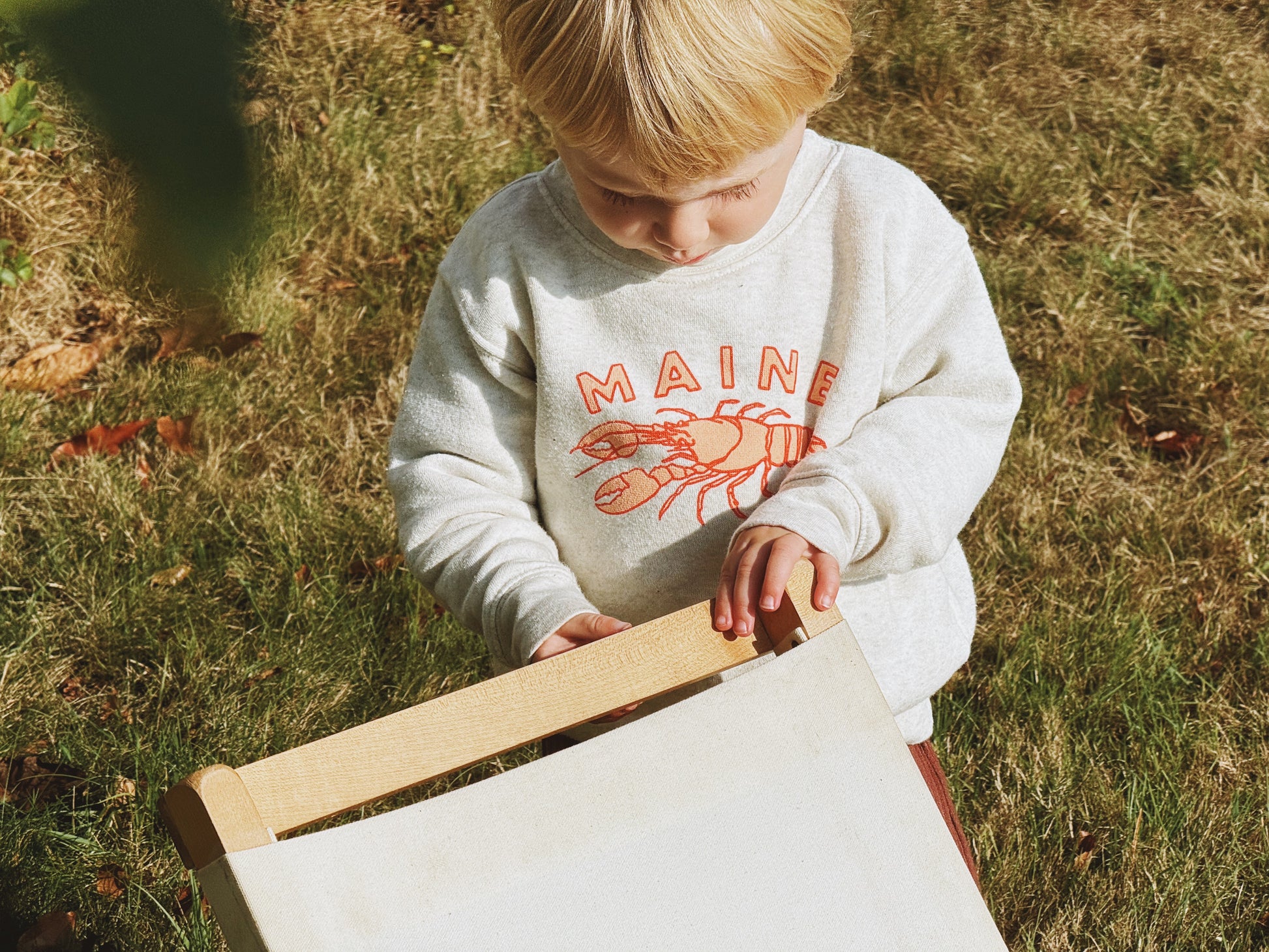 Kids Lobster - Toddler Oatmeal Crew