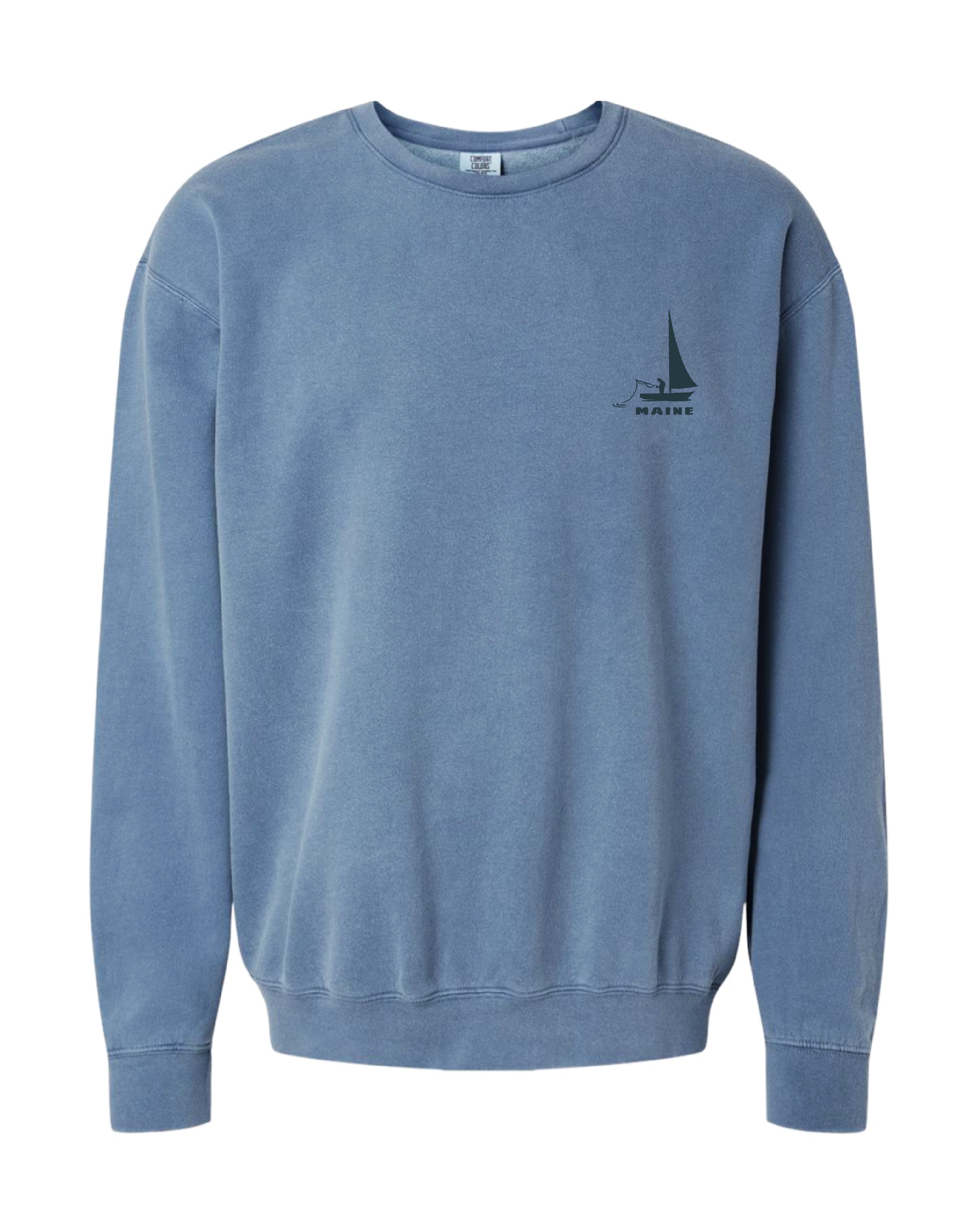 Fisherman - Blue Jean Heavy Crew