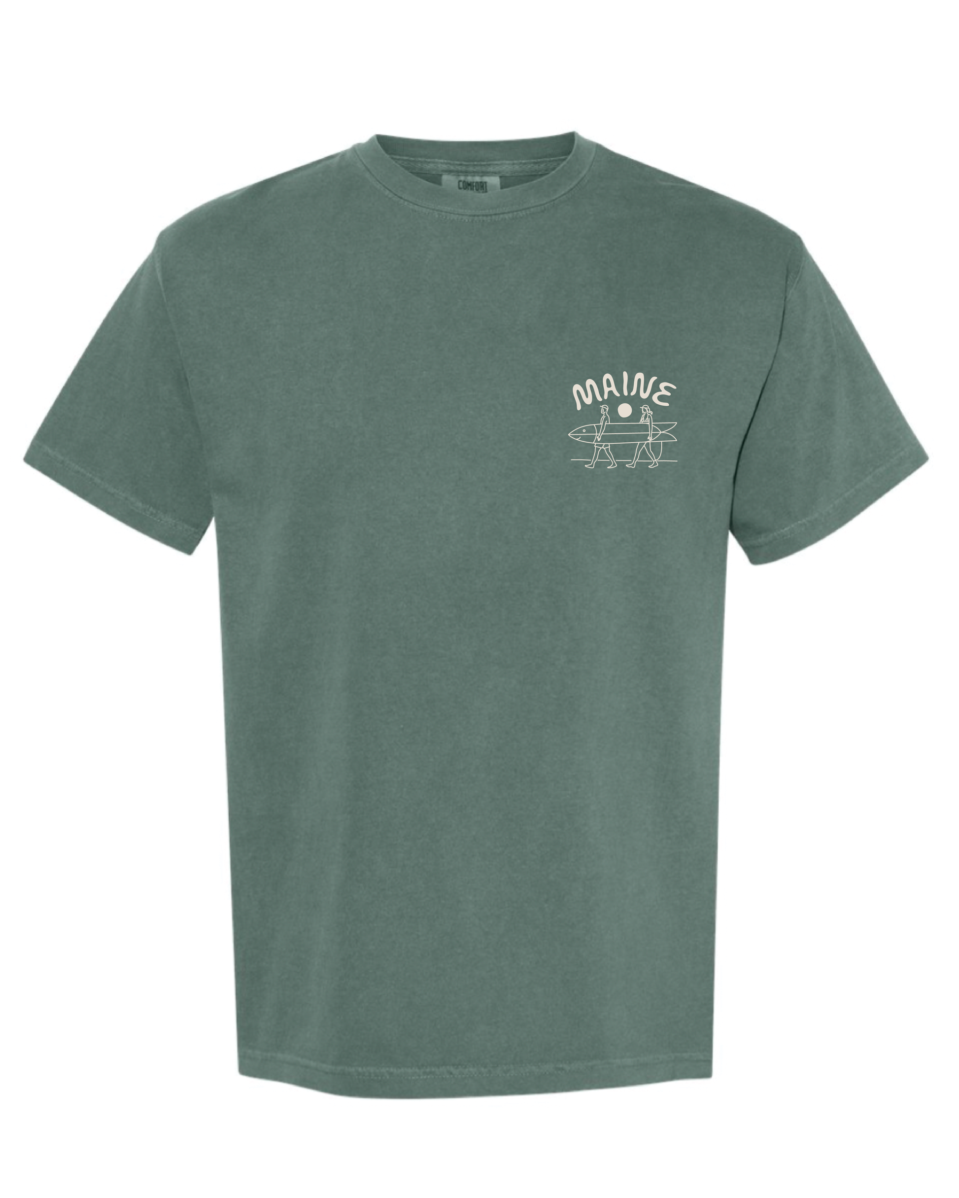 Longboard Surfer - Spruce Tee