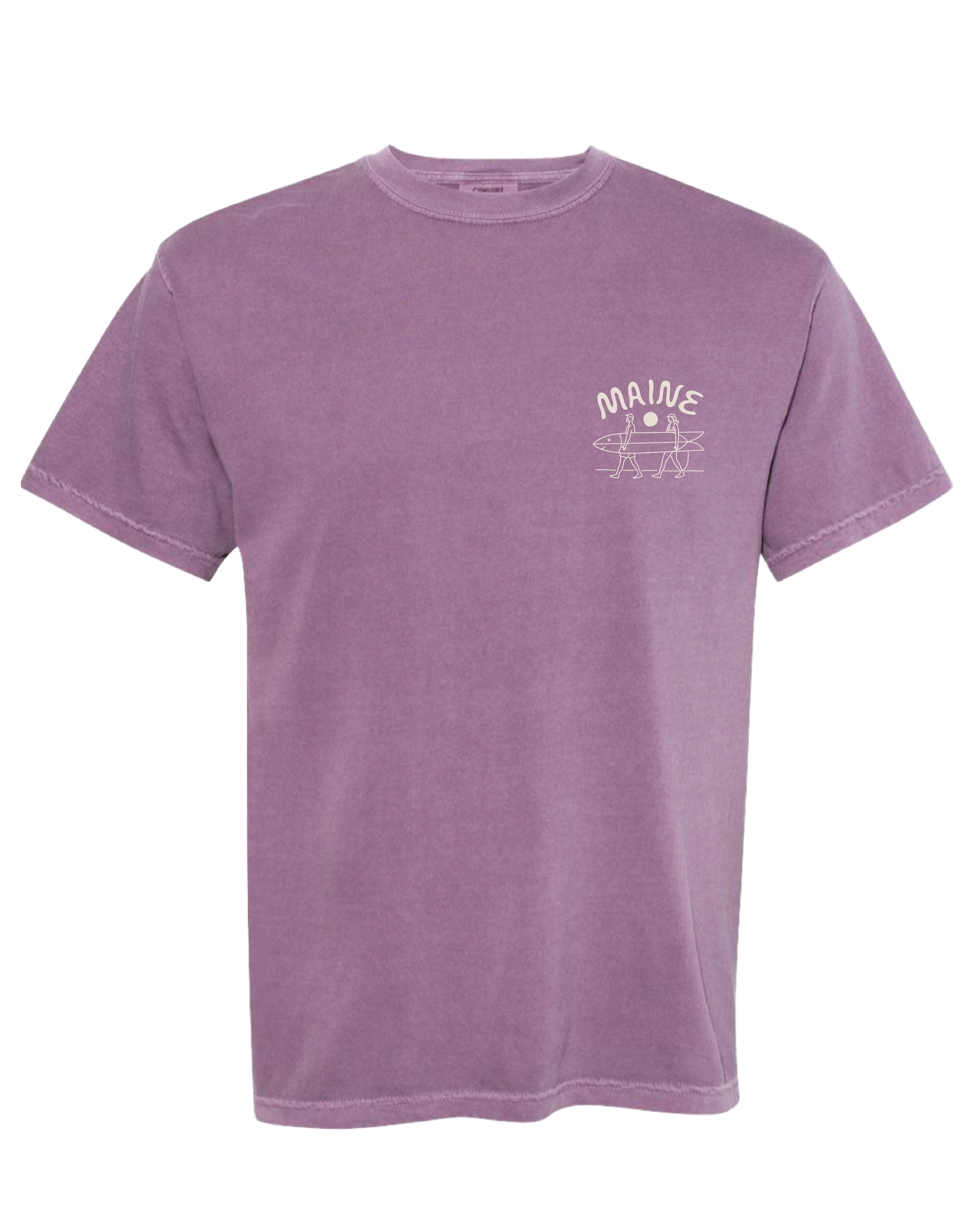 Longboard Surfer - Berry Tee