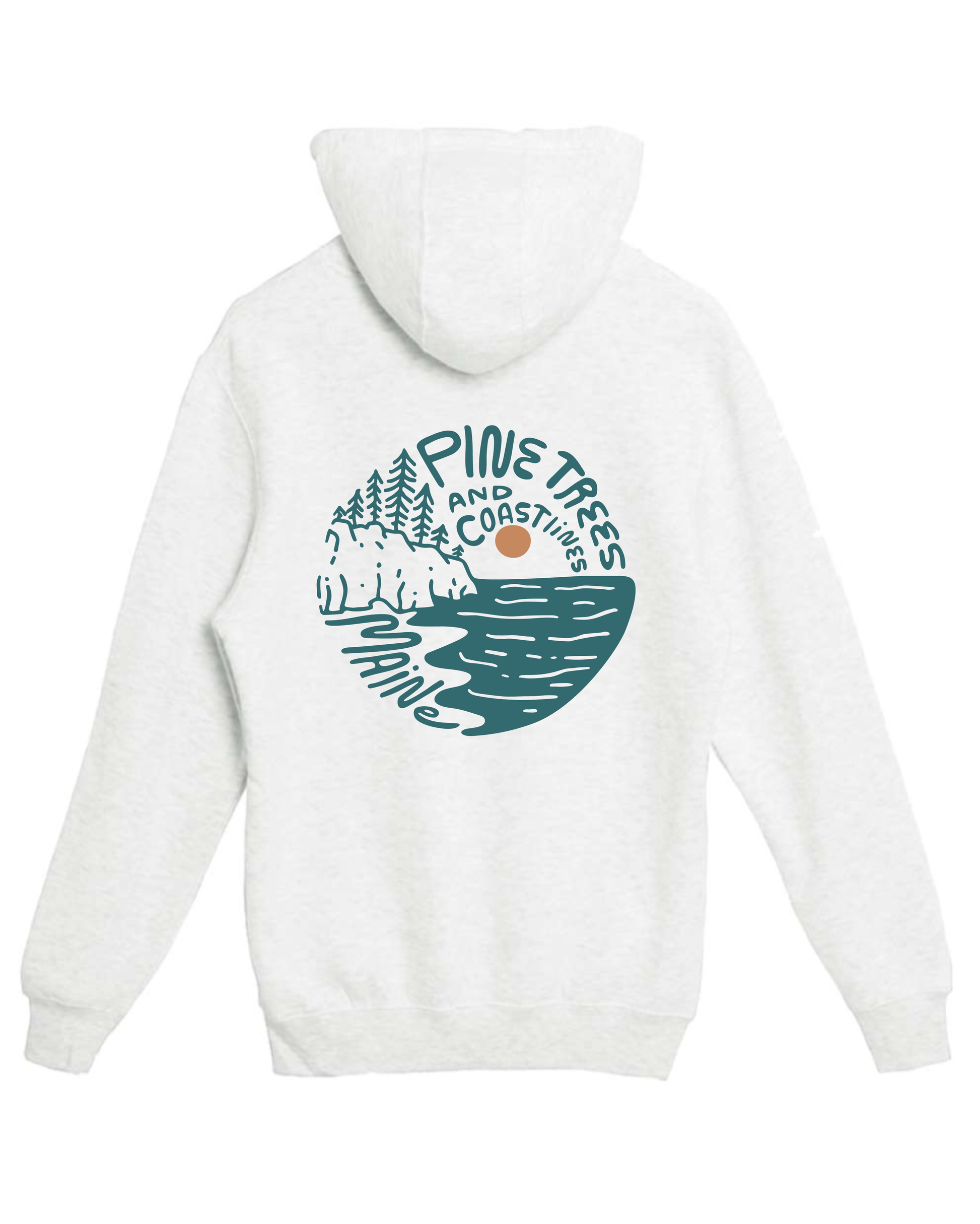 Pine Tree - Oatmeal Hoodie