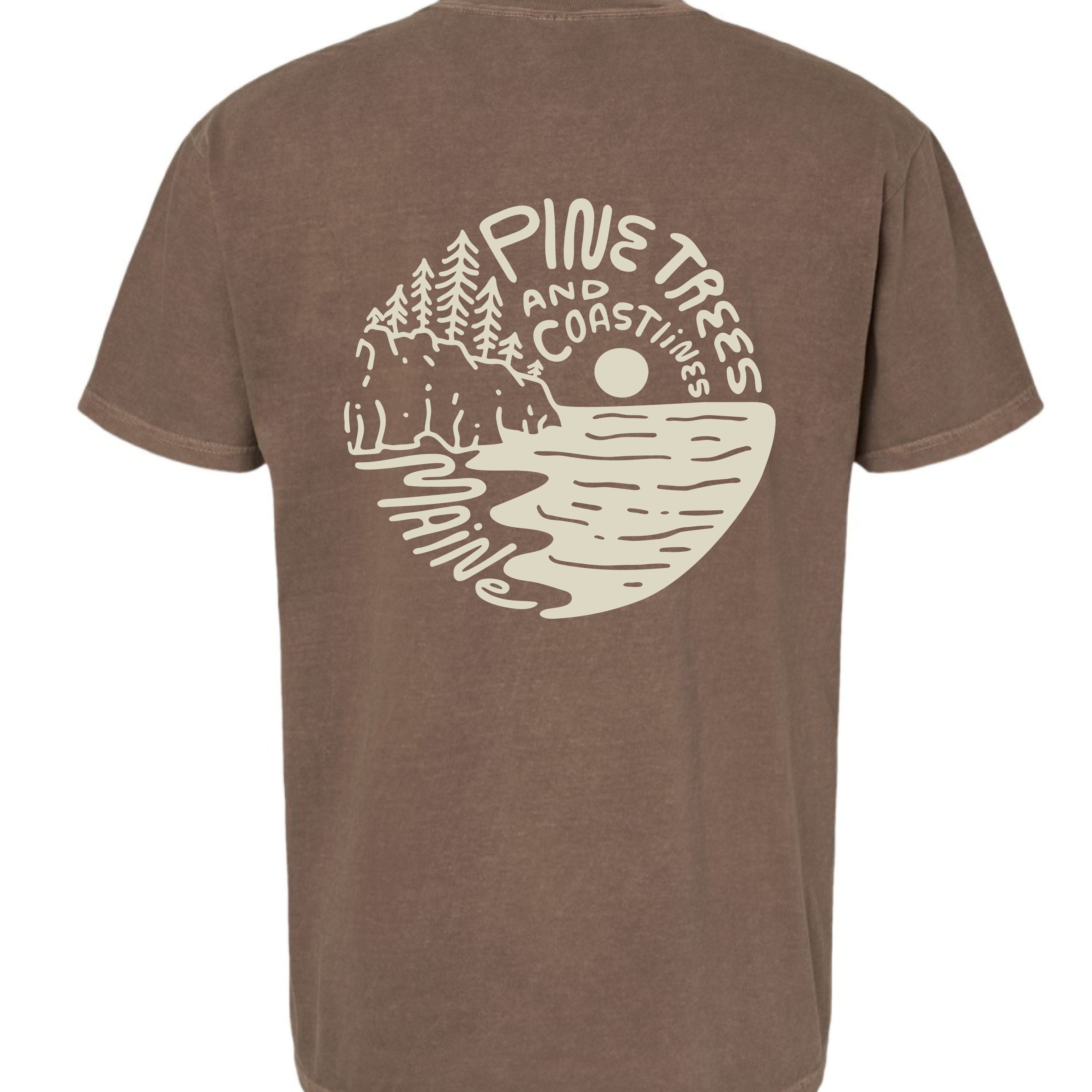 Pine Tree - Espresso Tee