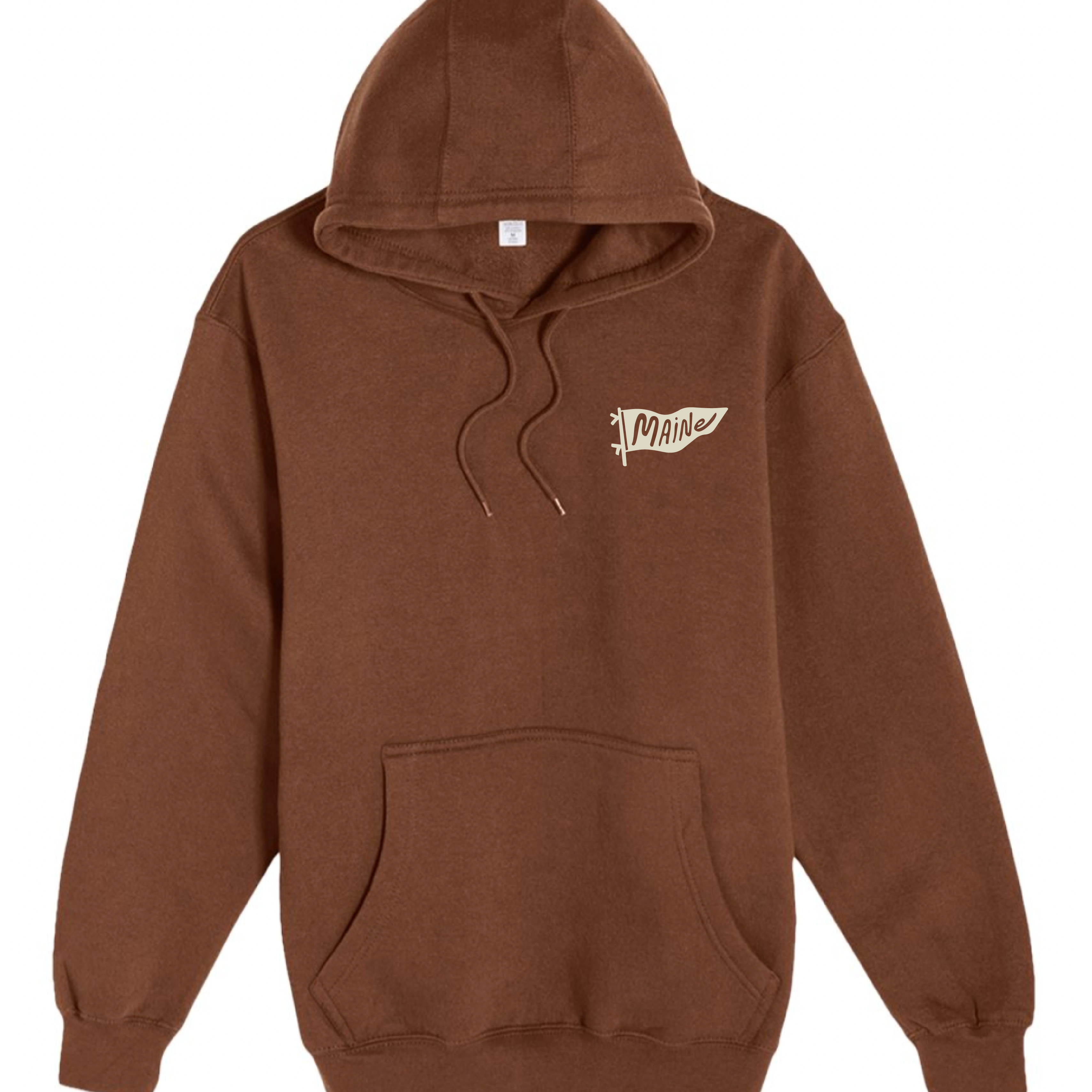 Pine Tree - Brown Hoodie