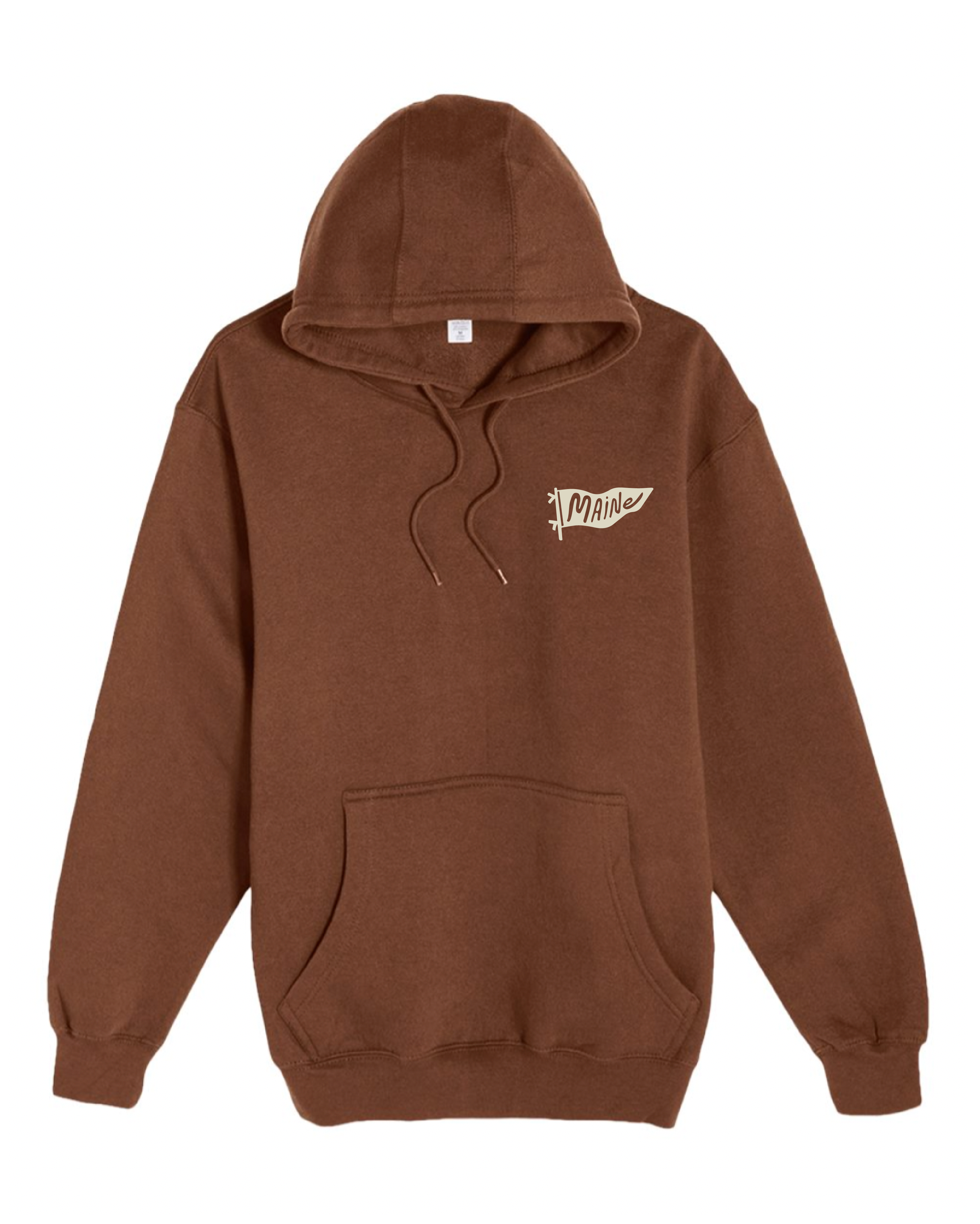 Pine Tree - Brown Hoodie
