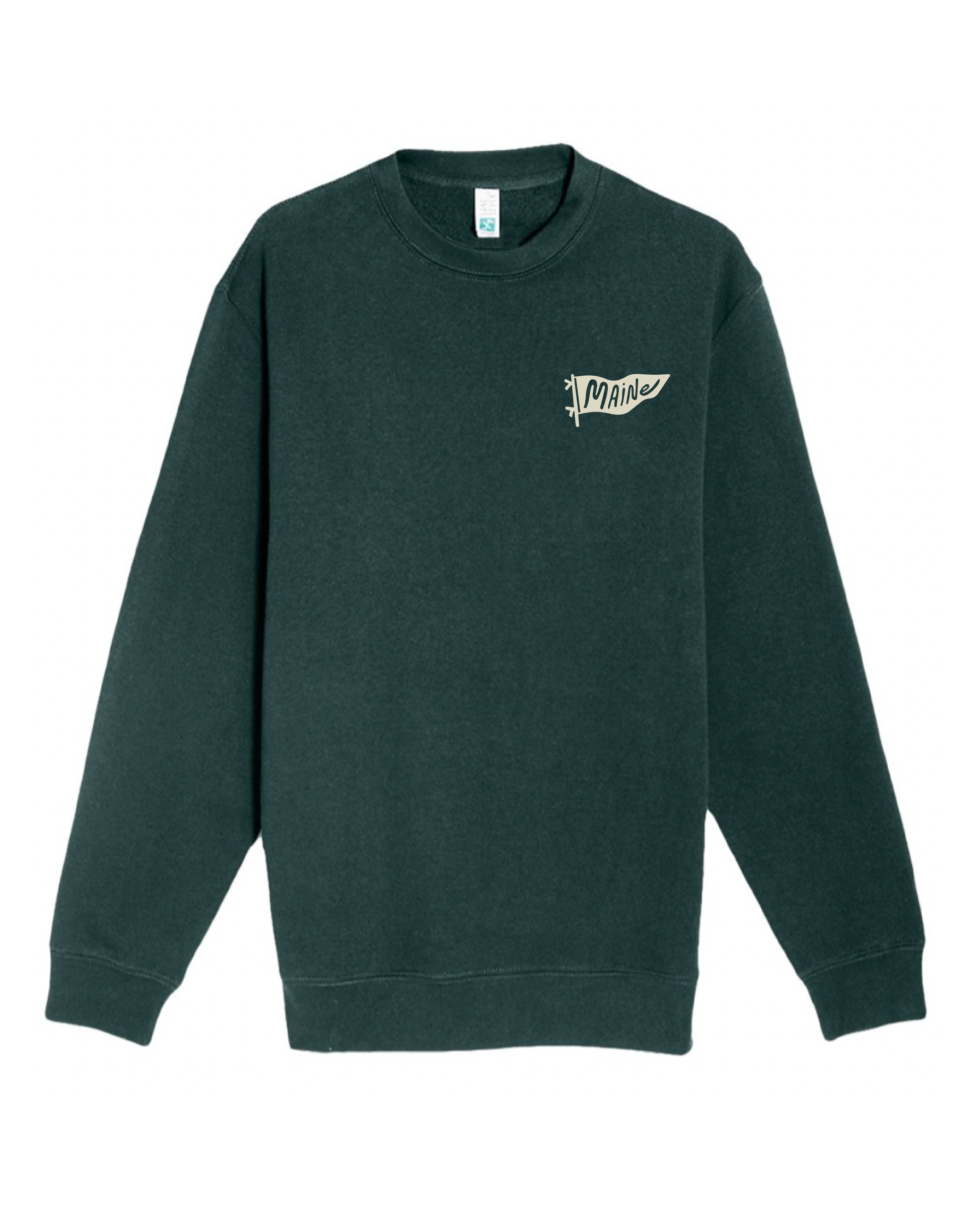 Pine Tree - Forest Green Crew