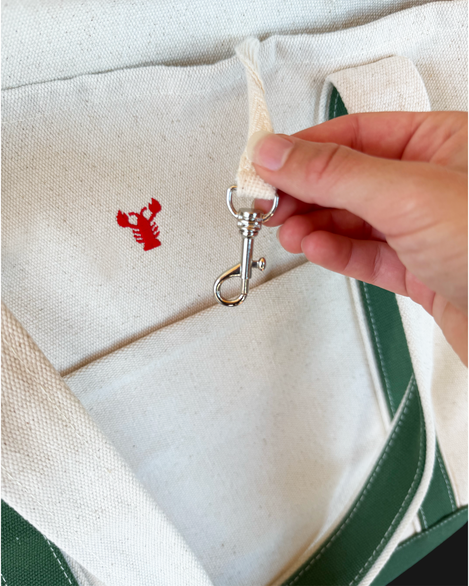 Large Canvas Tote / Forest