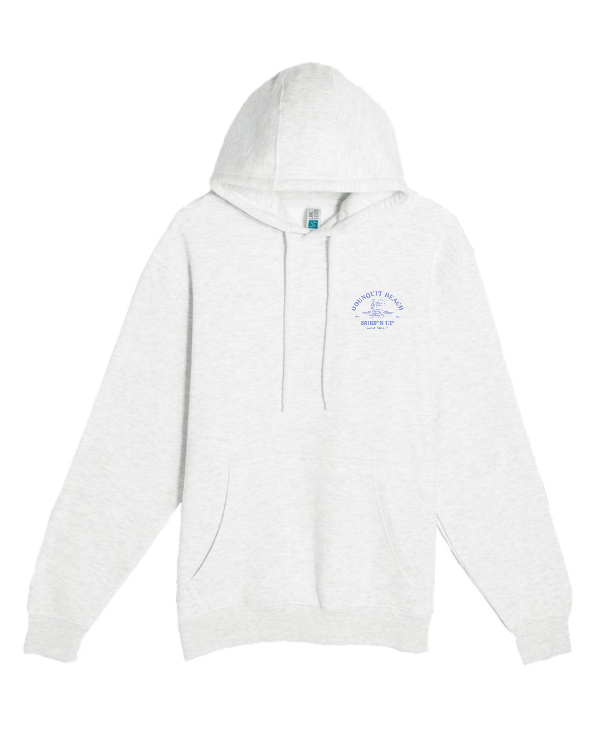 Surf's Up - Oatmeal Hoodie