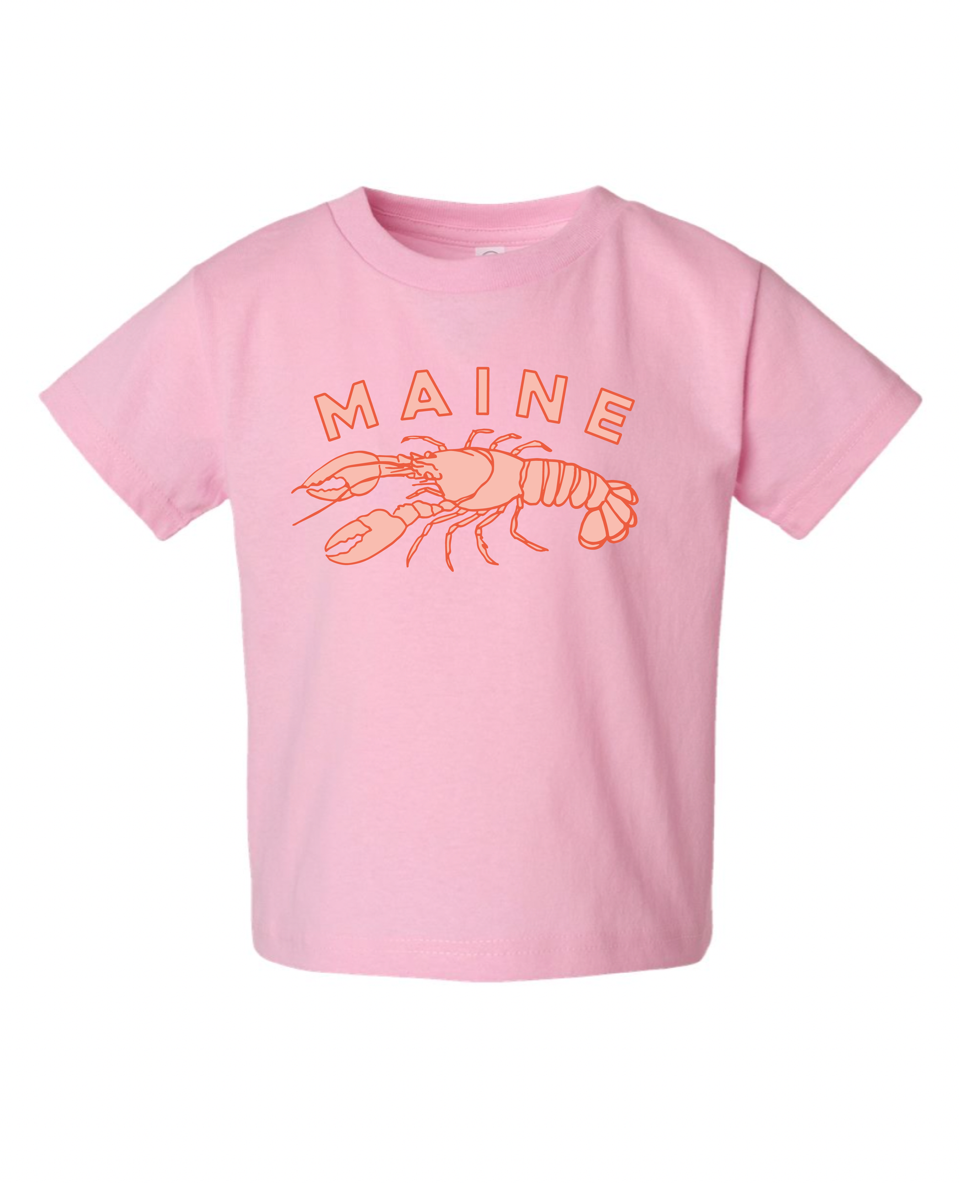 Kids Lobster - Toddler Pink Tee