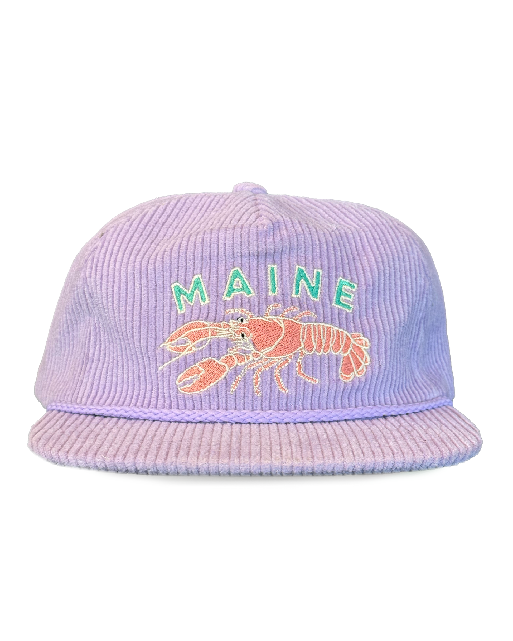 Lavender Cord Hat - Maine Lobster