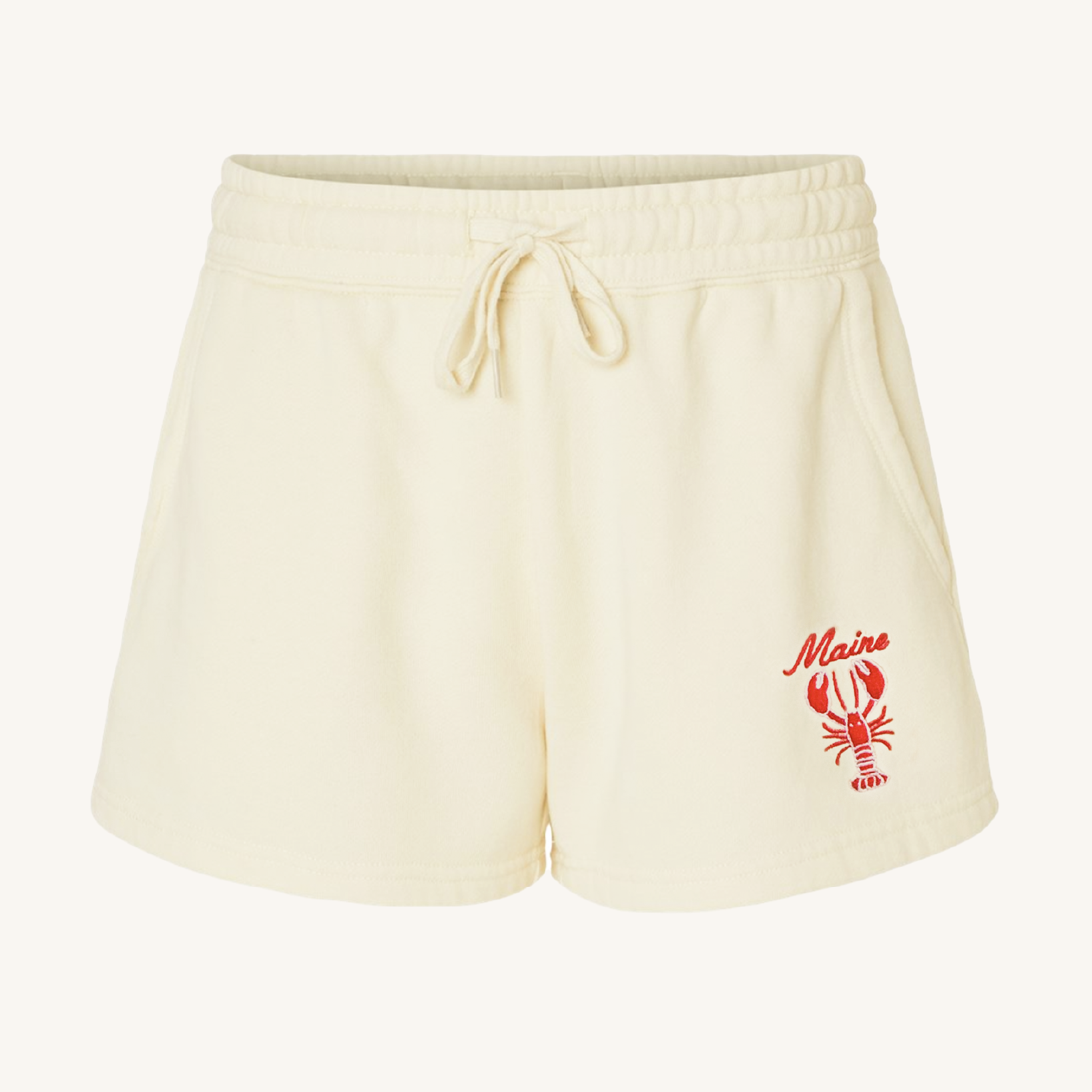 Ivory Fleece Short - Maine Lobster
