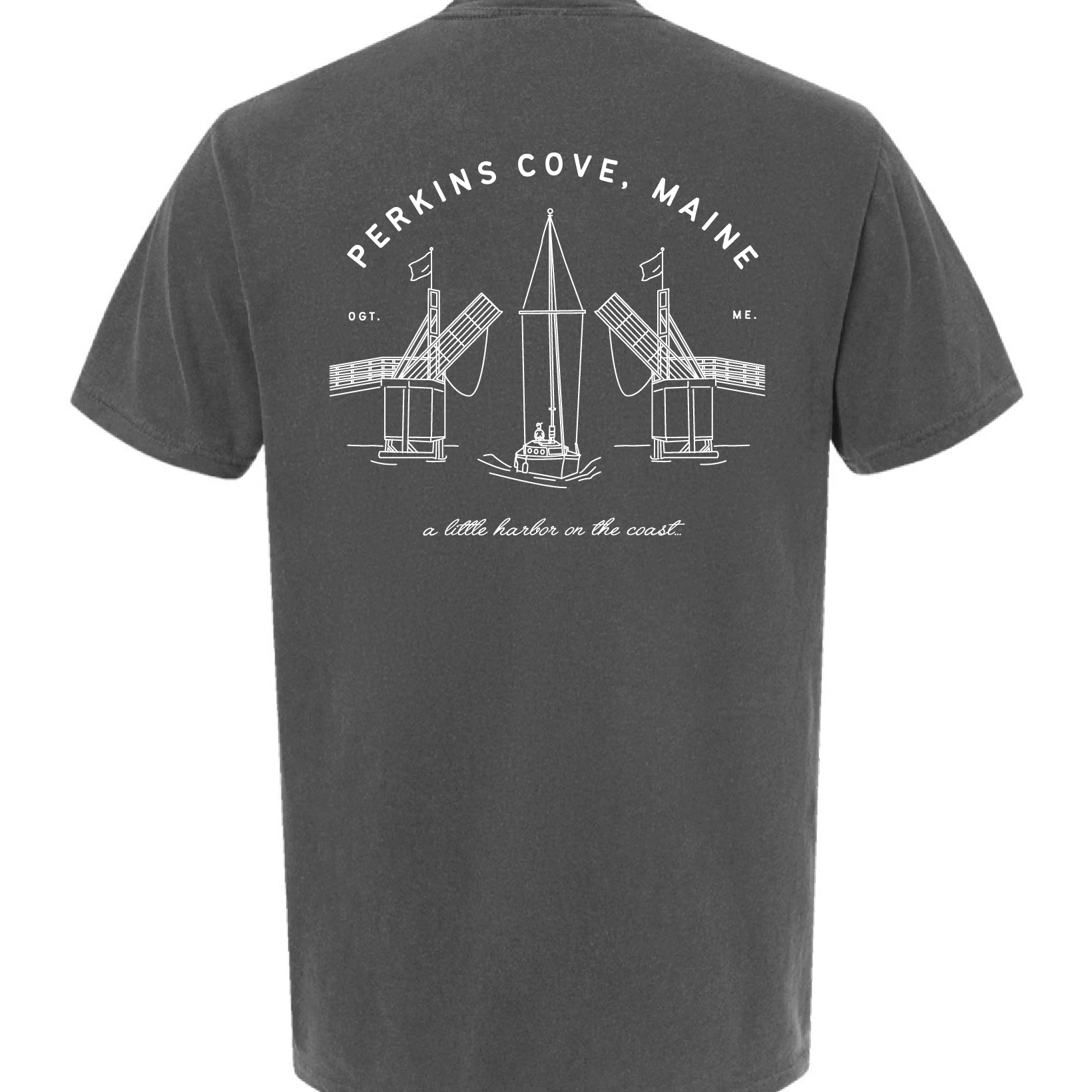 Drawbridge - Black Pocket Tee