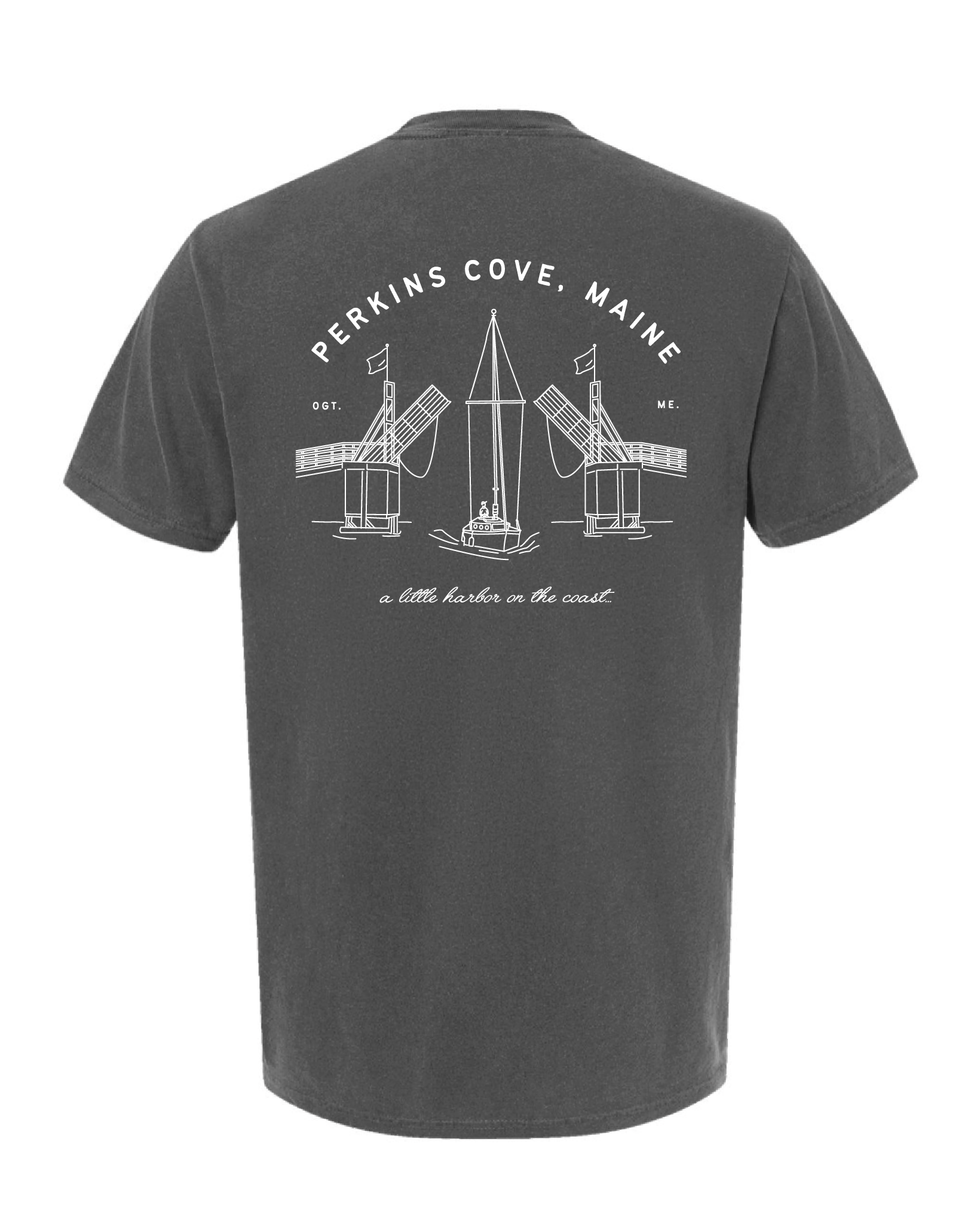 Drawbridge - Black Pocket Tee