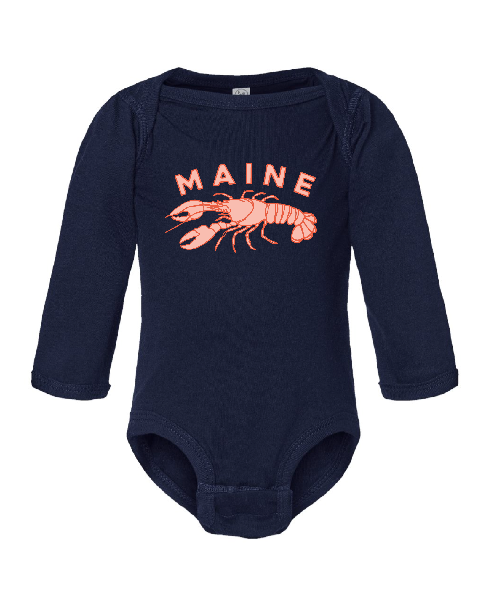 Kids Lobster - Long Sleeve Onsie