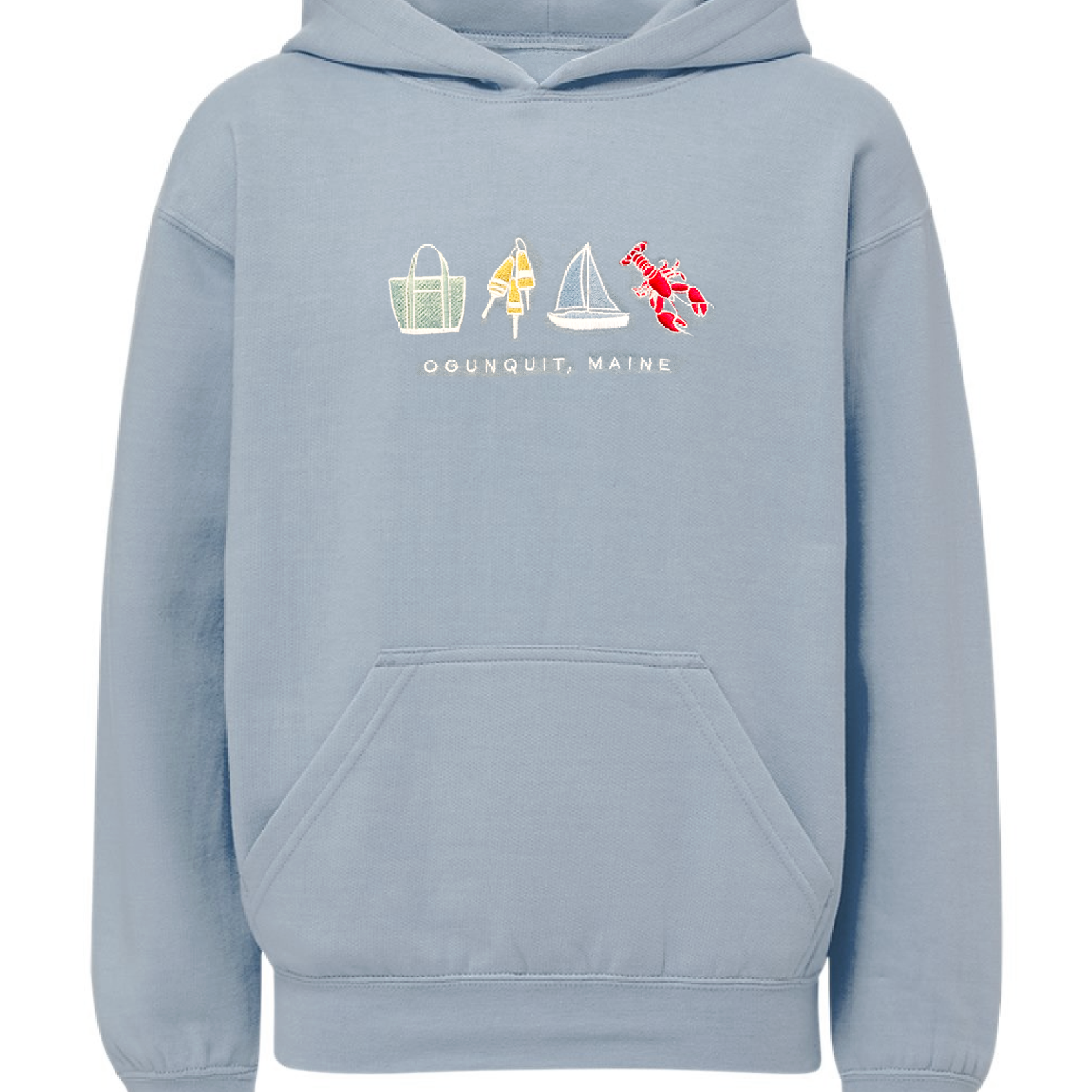 Youth Sea Blue Hoodie - Icons