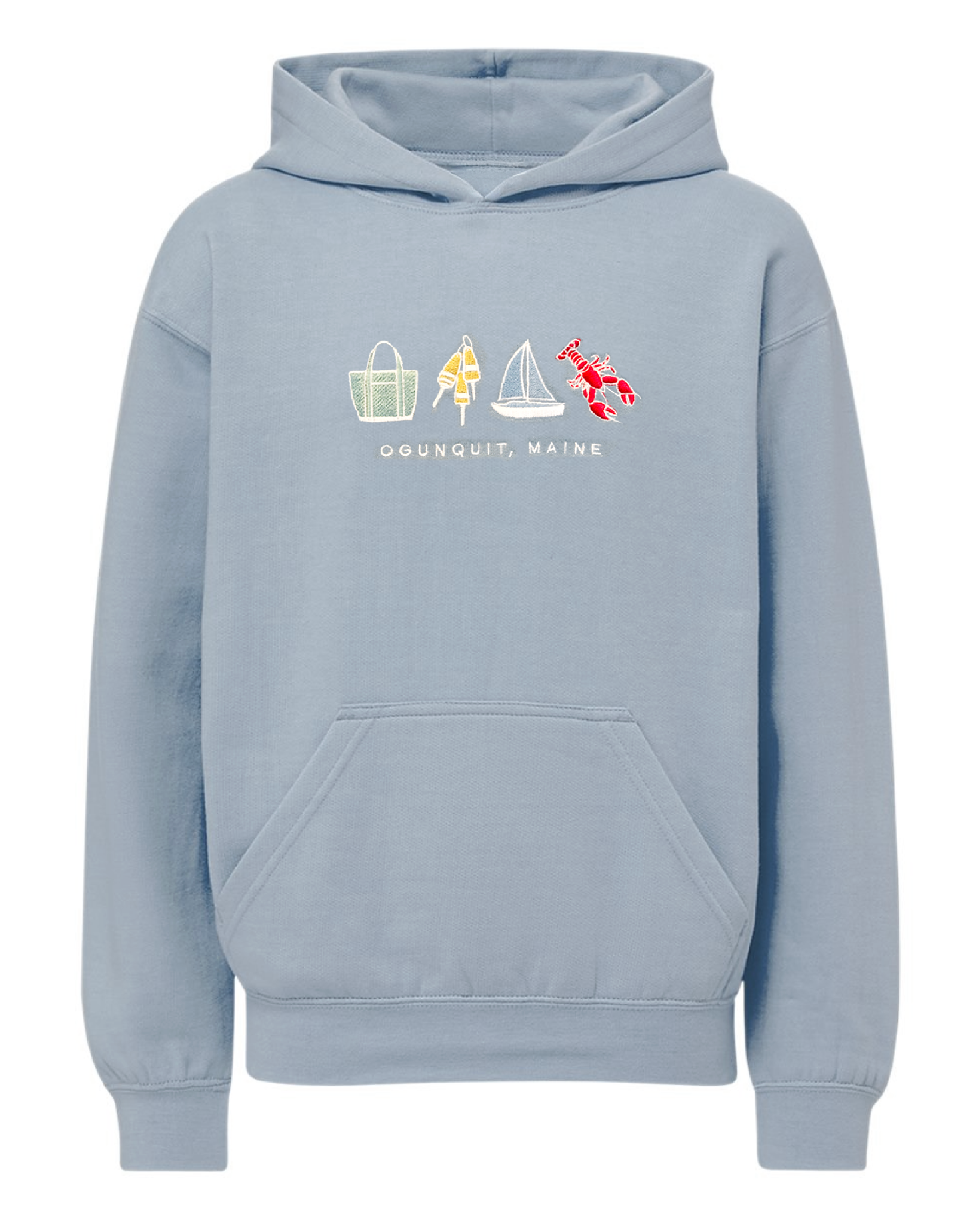 Youth Sea Blue Hoodie - Icons