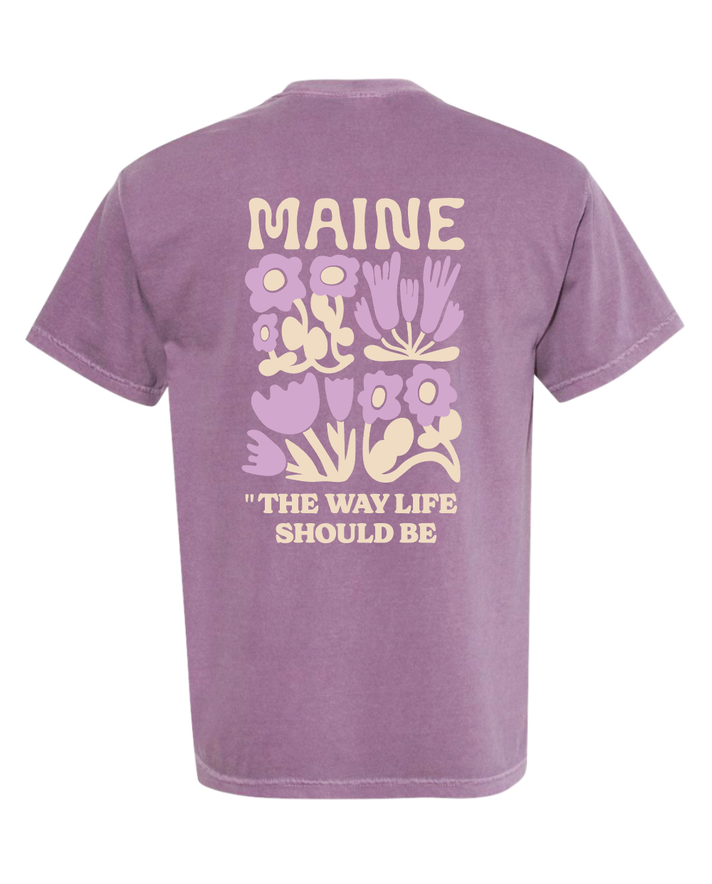 Maine Flowers - Berry Tee