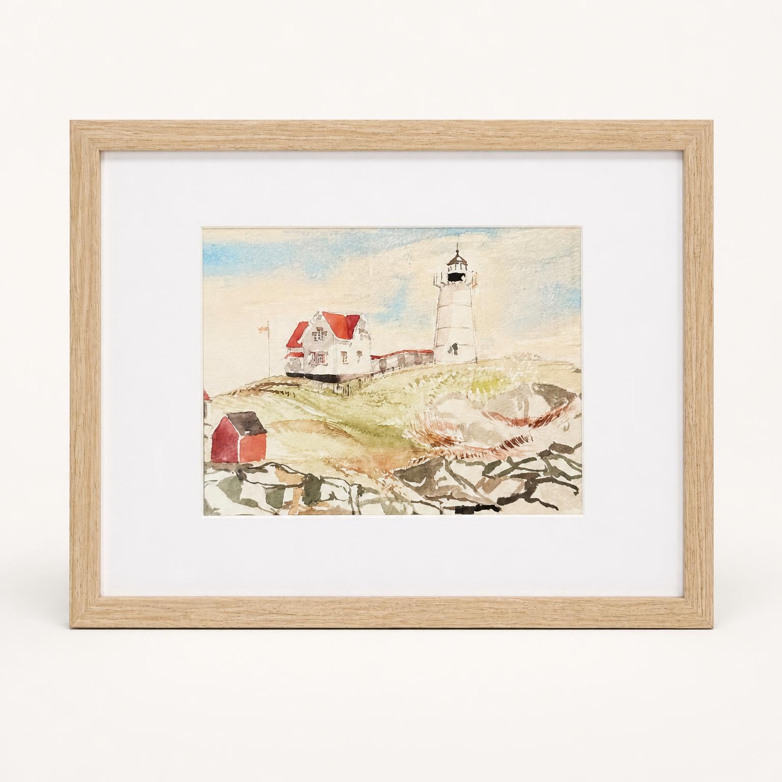 Art Print - Nubble Light House