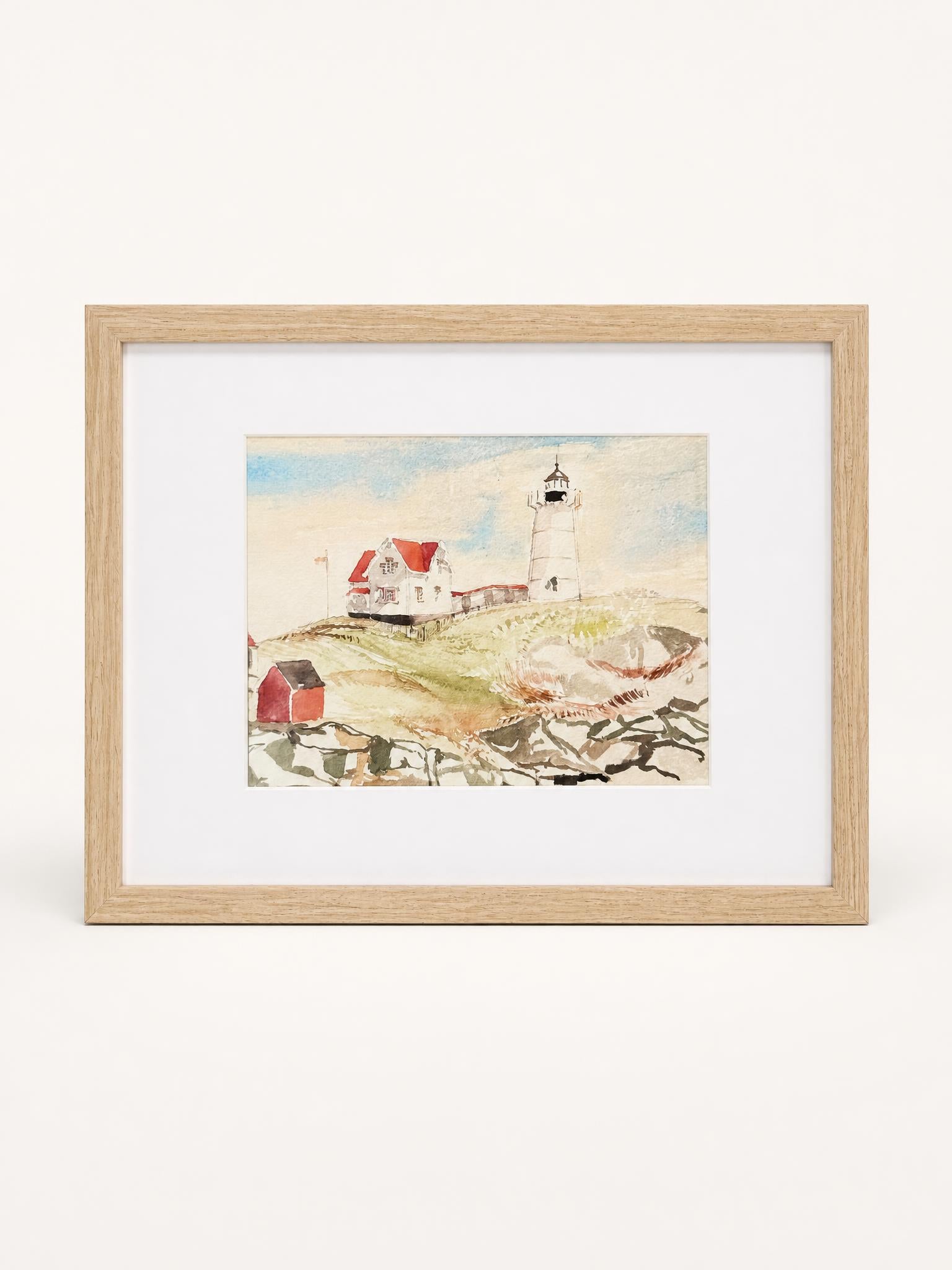 Art Print - Nubble Light House