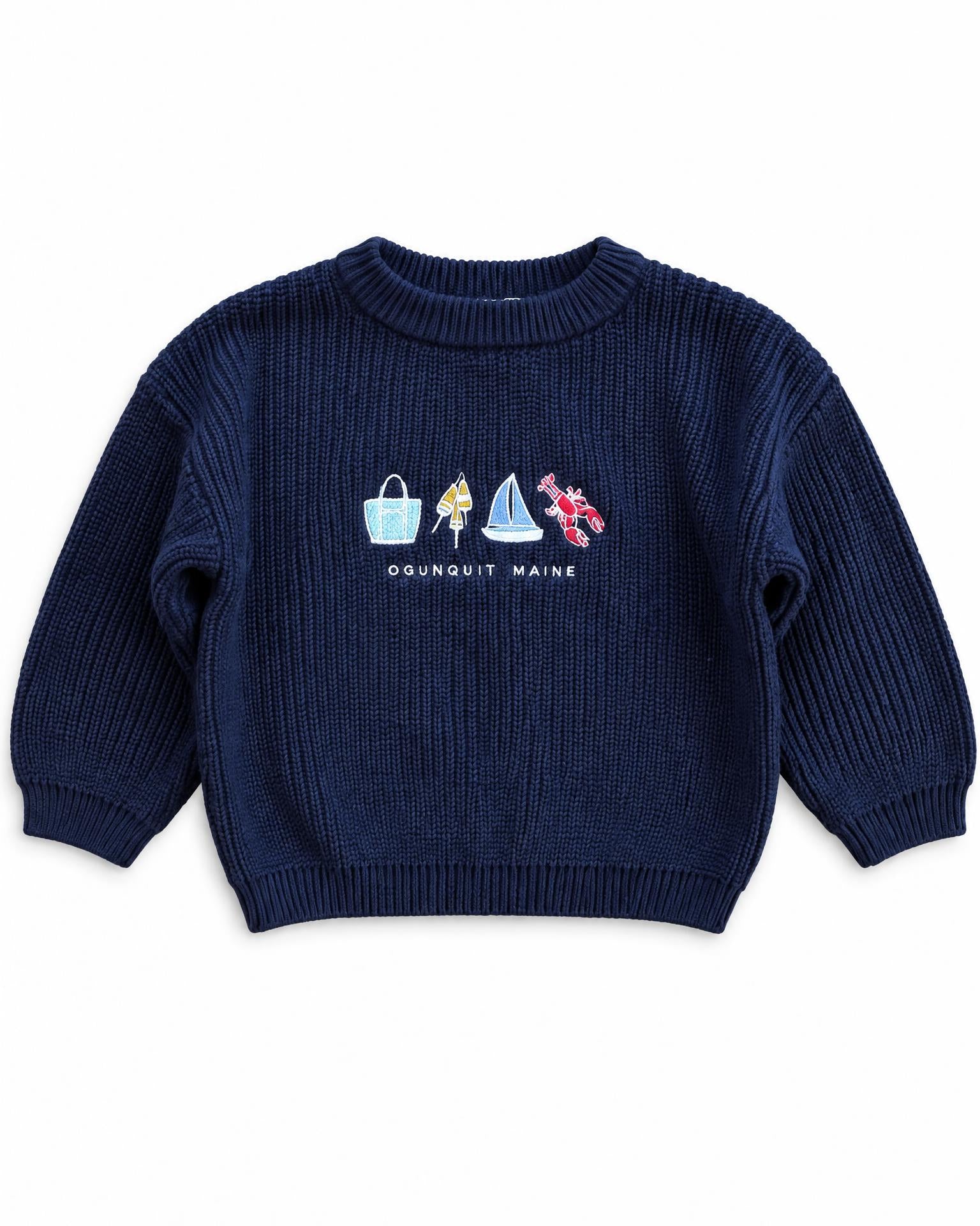 Icons - Navy Knit Sweater