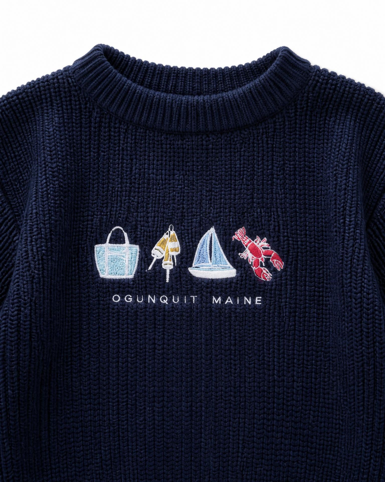 Icons - Navy Knit Sweater