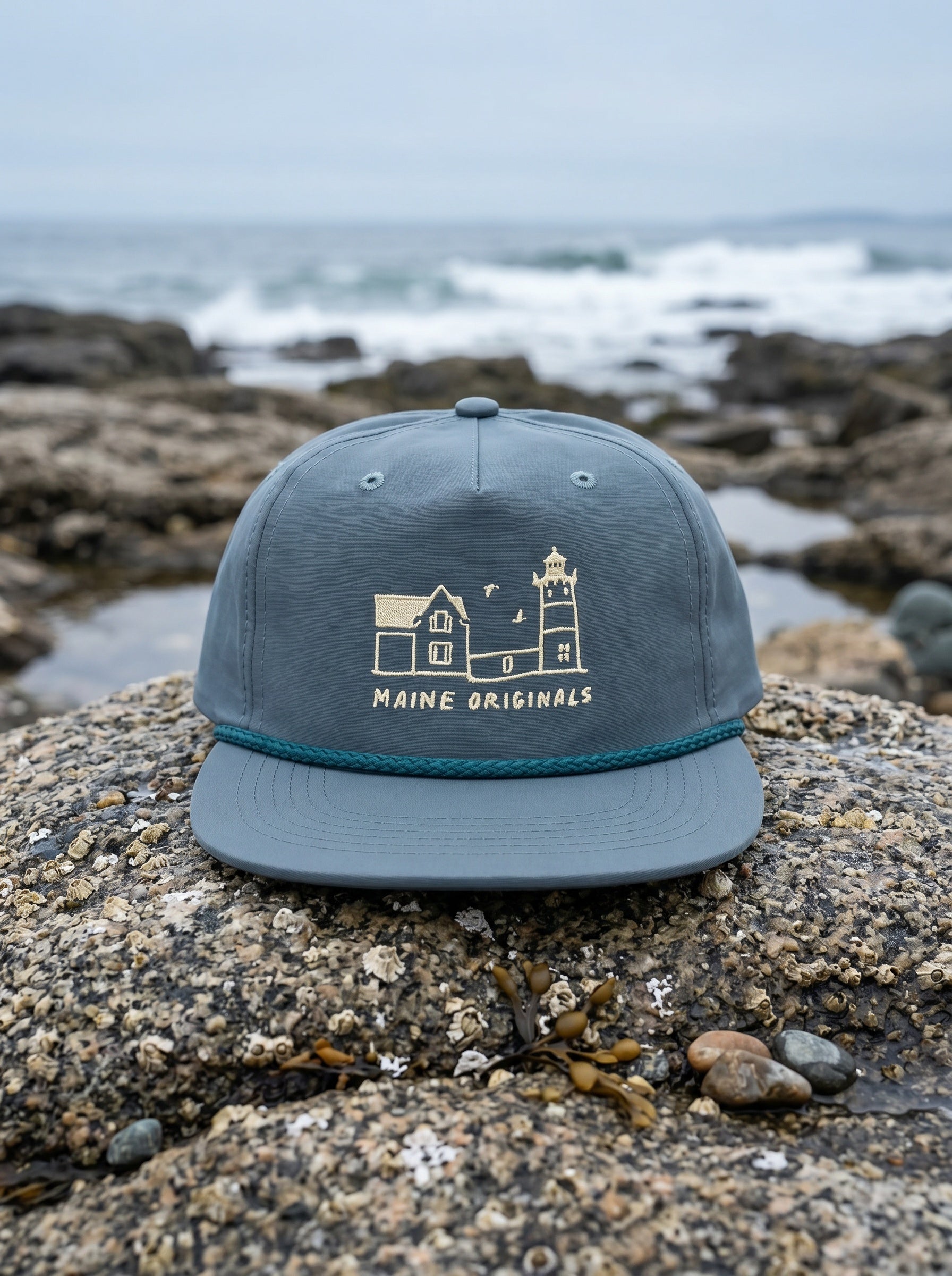 Nylon Blue Hat - Nubble Lighthouse