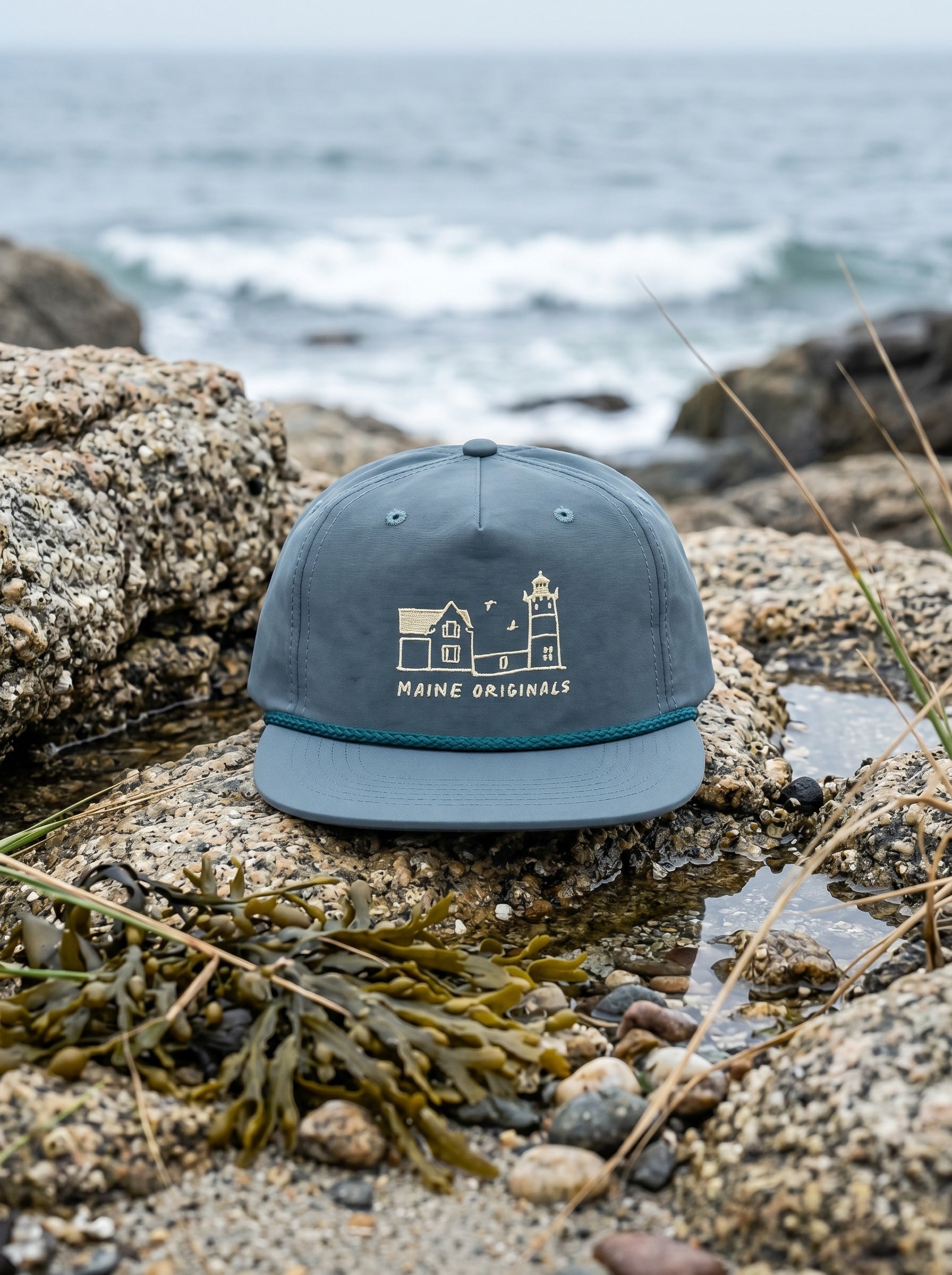 Nylon Blue Hat - Nubble Lighthouse
