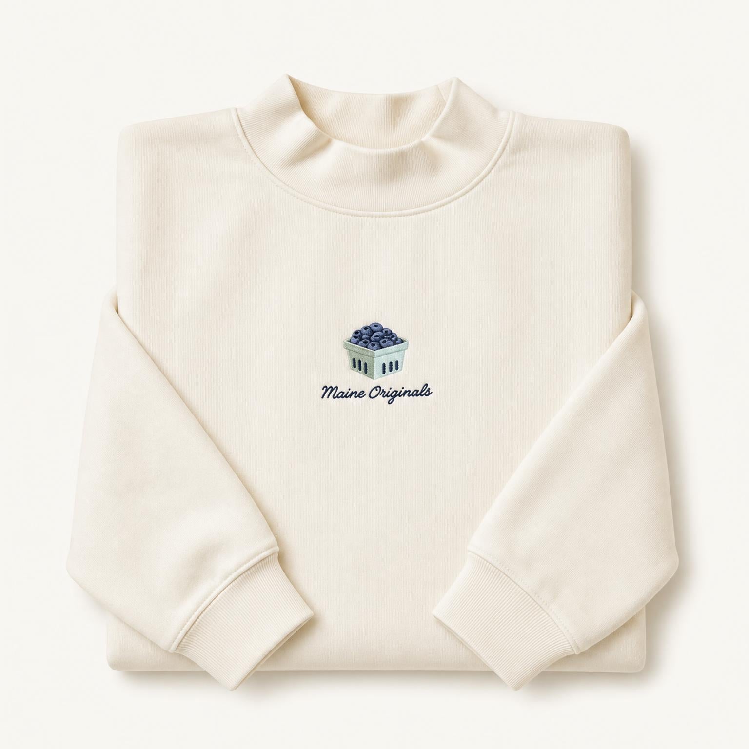 Mock Neck - Maine Blueberries