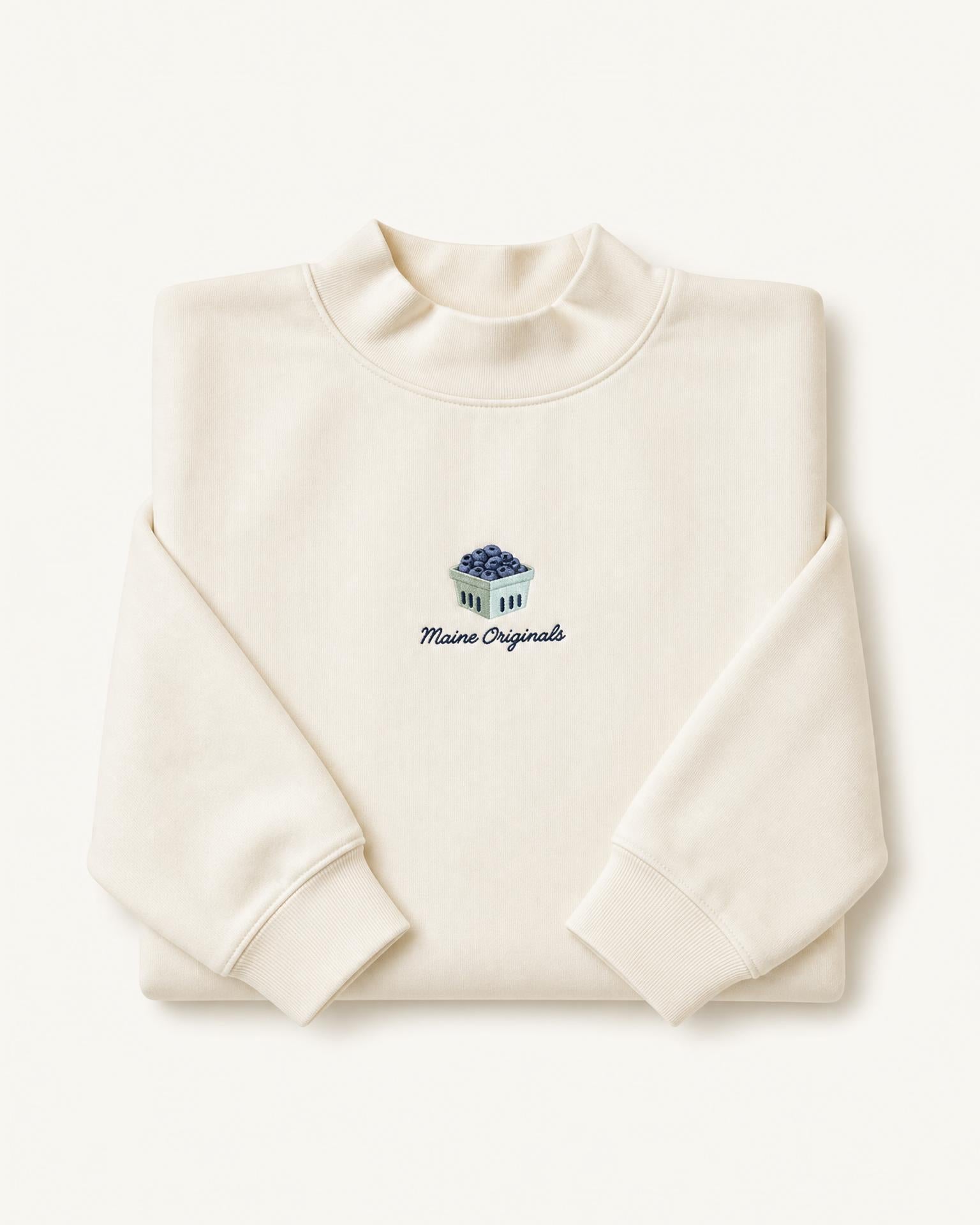 Mock Neck - Maine Blueberries