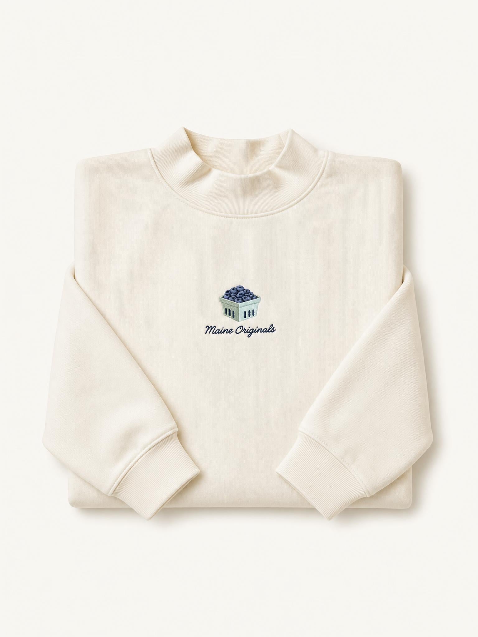 Mock Neck - Maine Blueberries