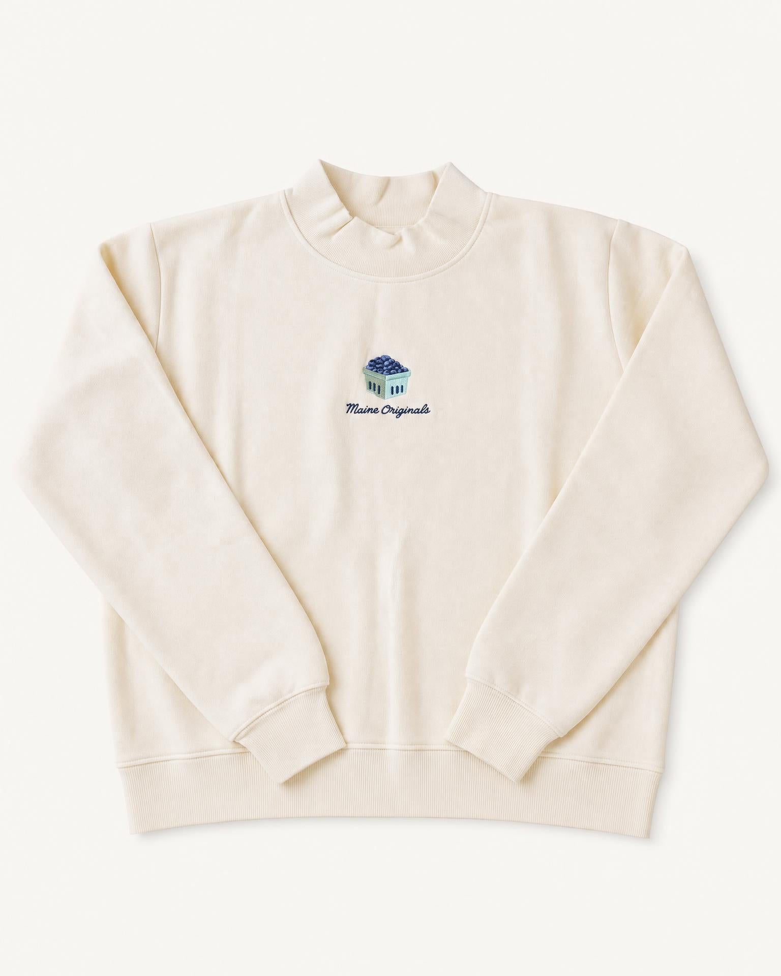 Mock Neck - Maine Blueberries