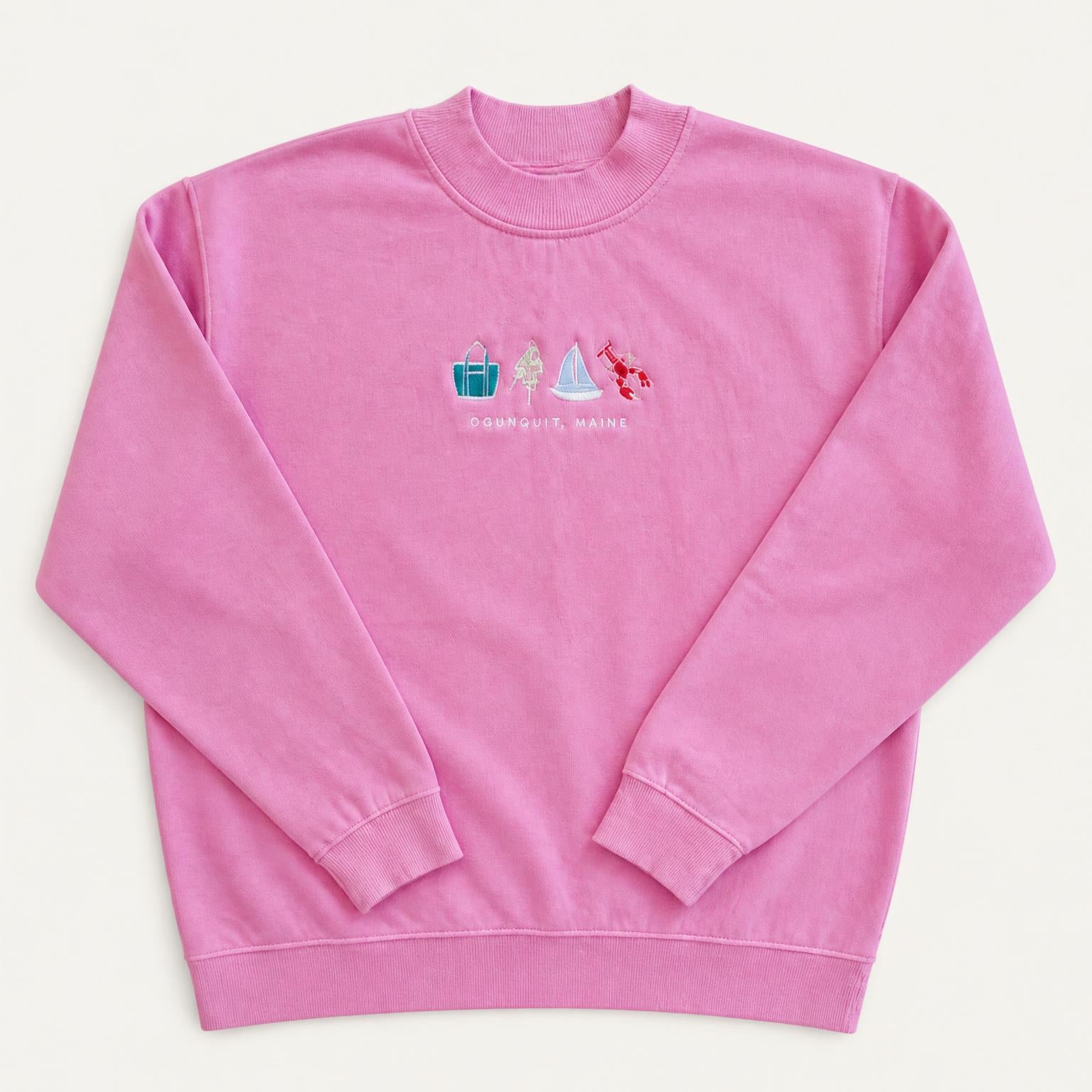 Pink Mockneck - Icons