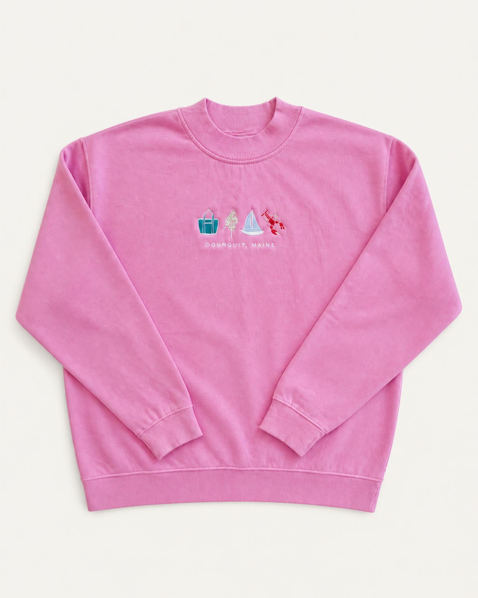 Pink Mockneck - Icons