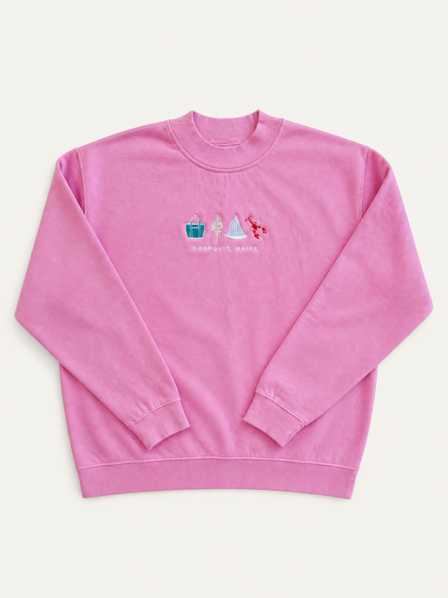Pink Mockneck - Icons