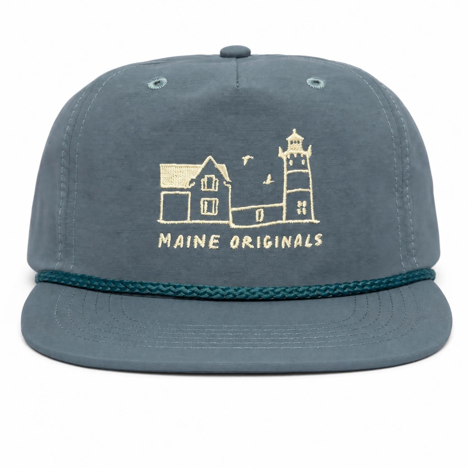 Nylon Blue Hat - Nubble Lighthouse