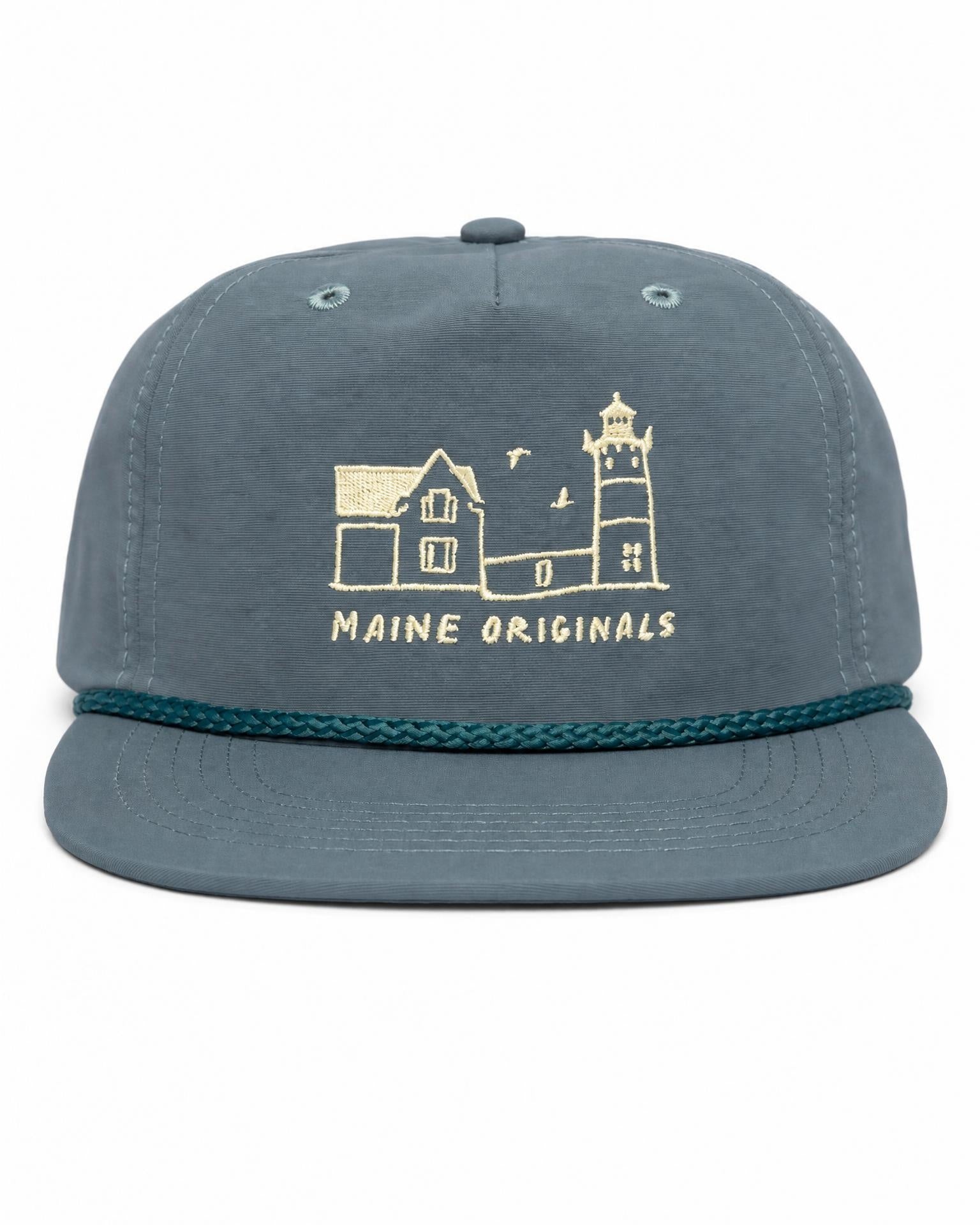 Nylon Blue Hat - Nubble Lighthouse