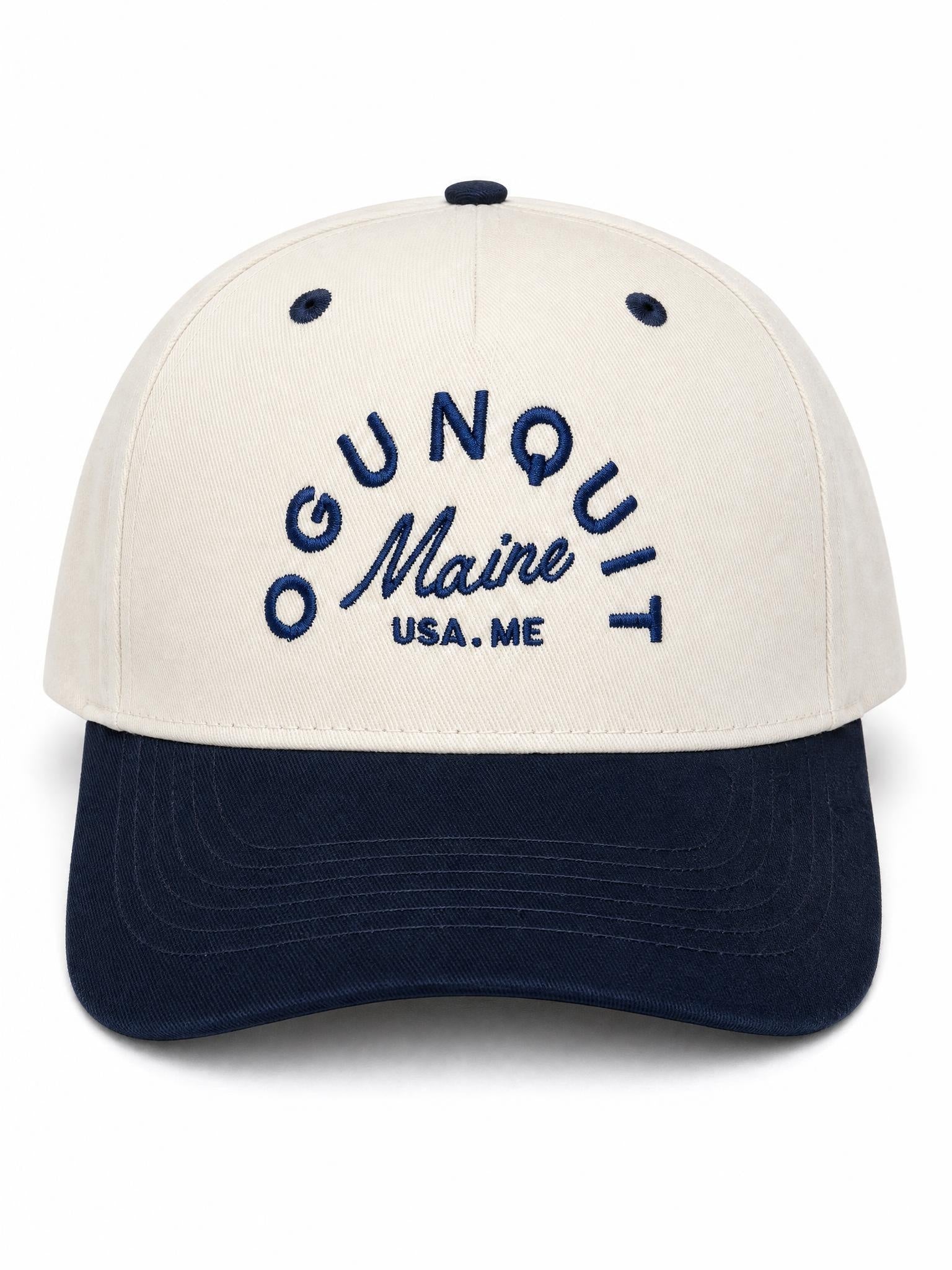 Cream/Navy - Ogunquit Hat