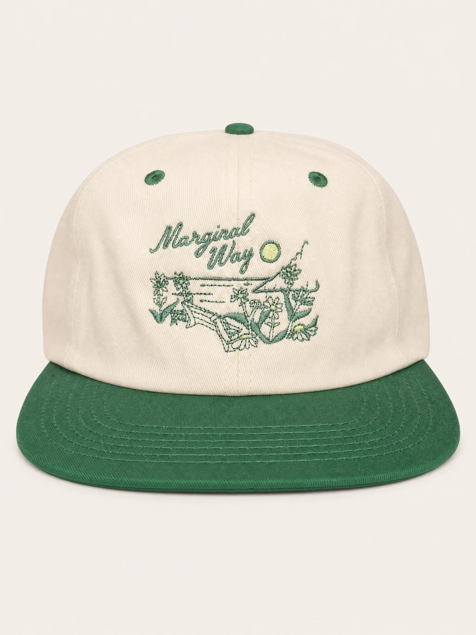 Green/Cream - Marginal Way Hat