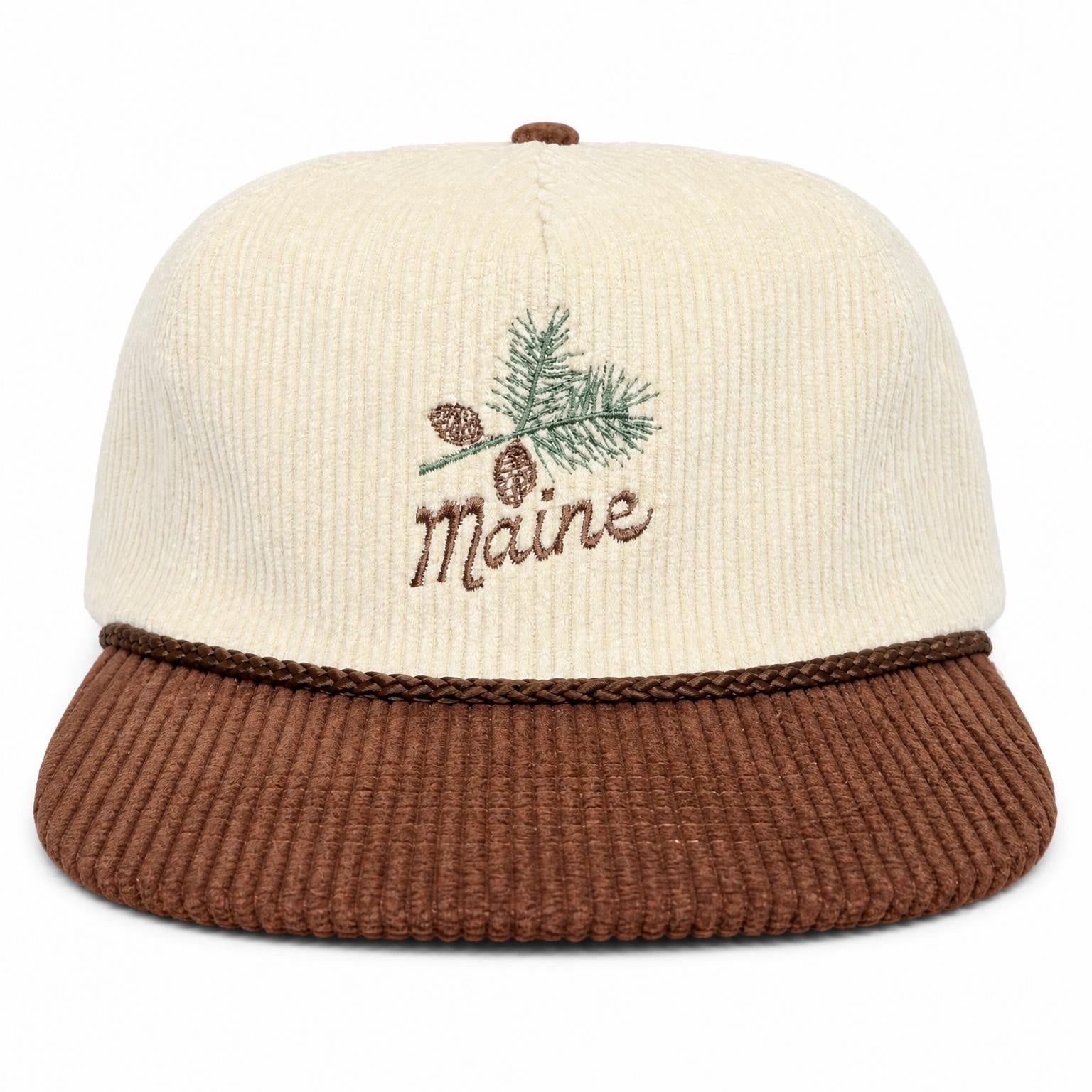Cord Hat - Maine Pine Cone