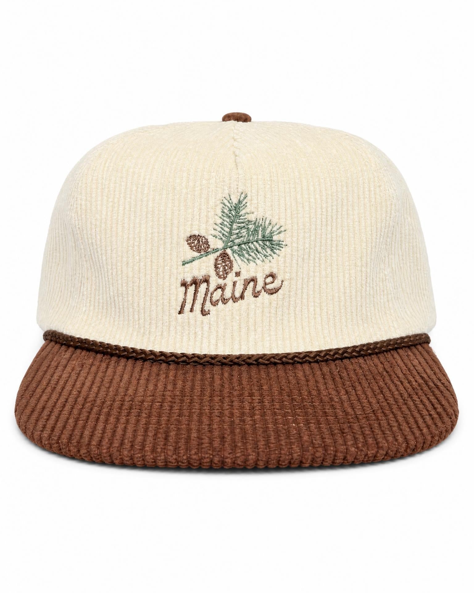 Cord Hat - Maine Pine Cone