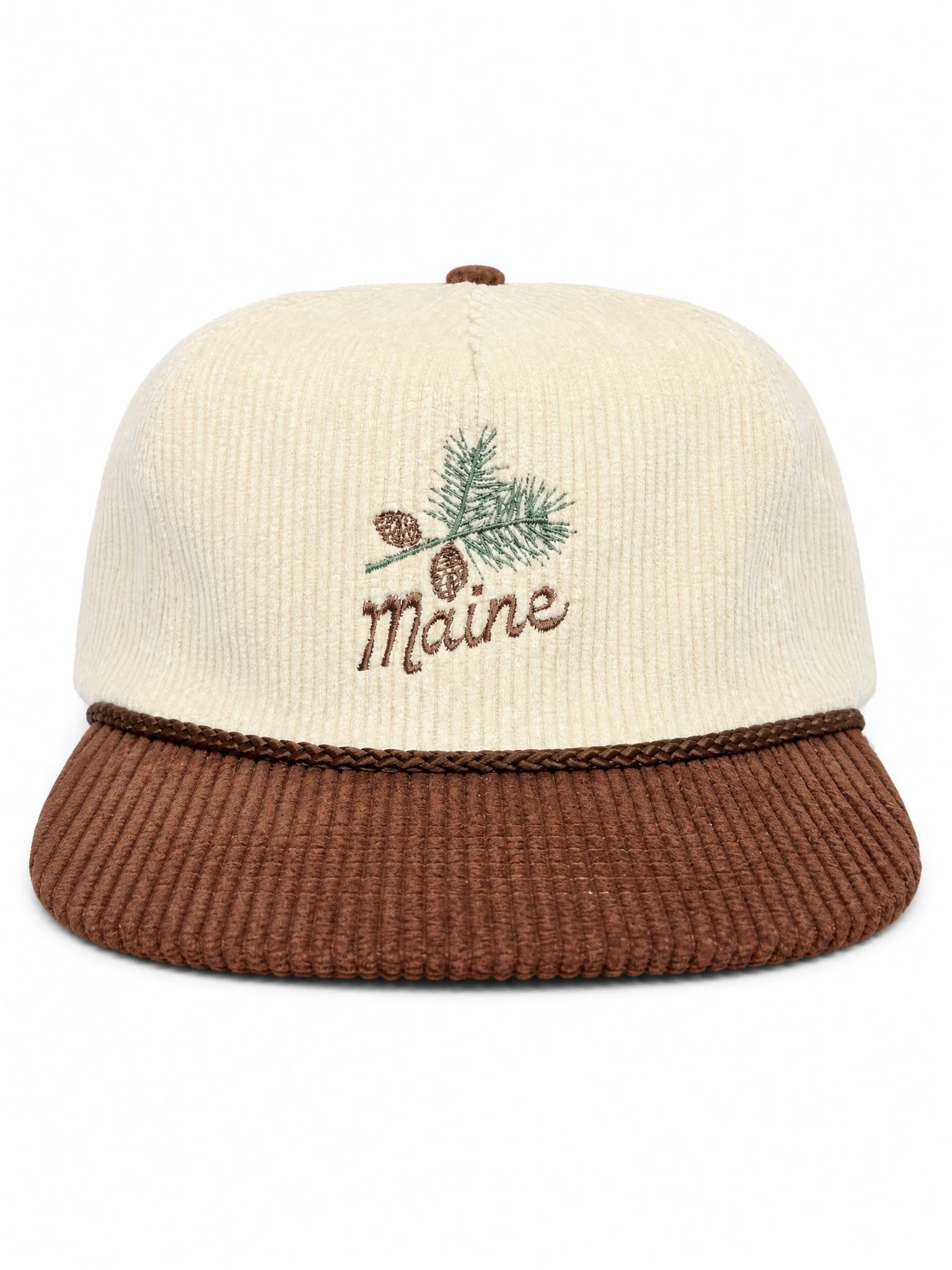 Cord Hat - Maine Pine Cone