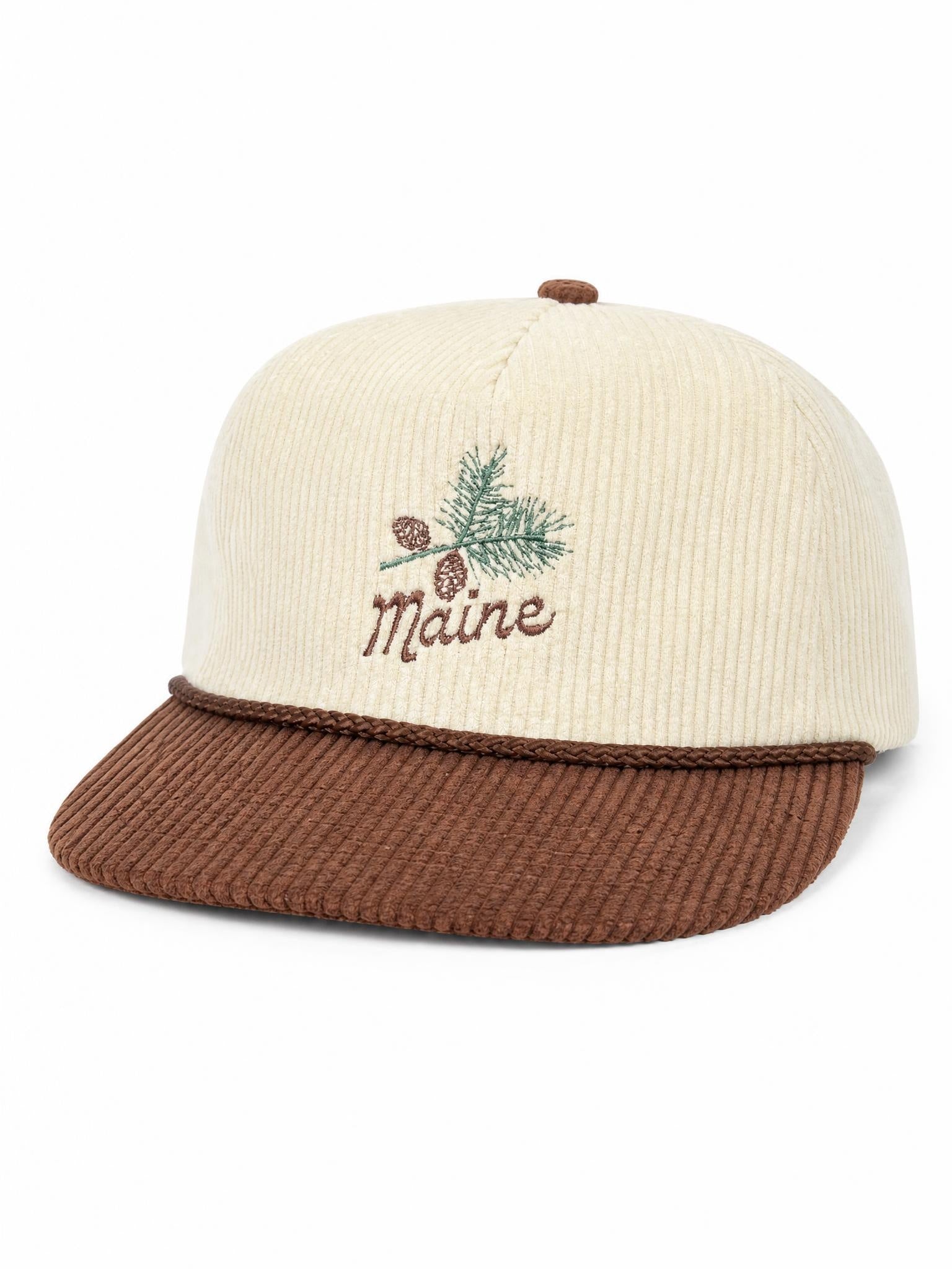 Cord Hat - Maine Pine Cone