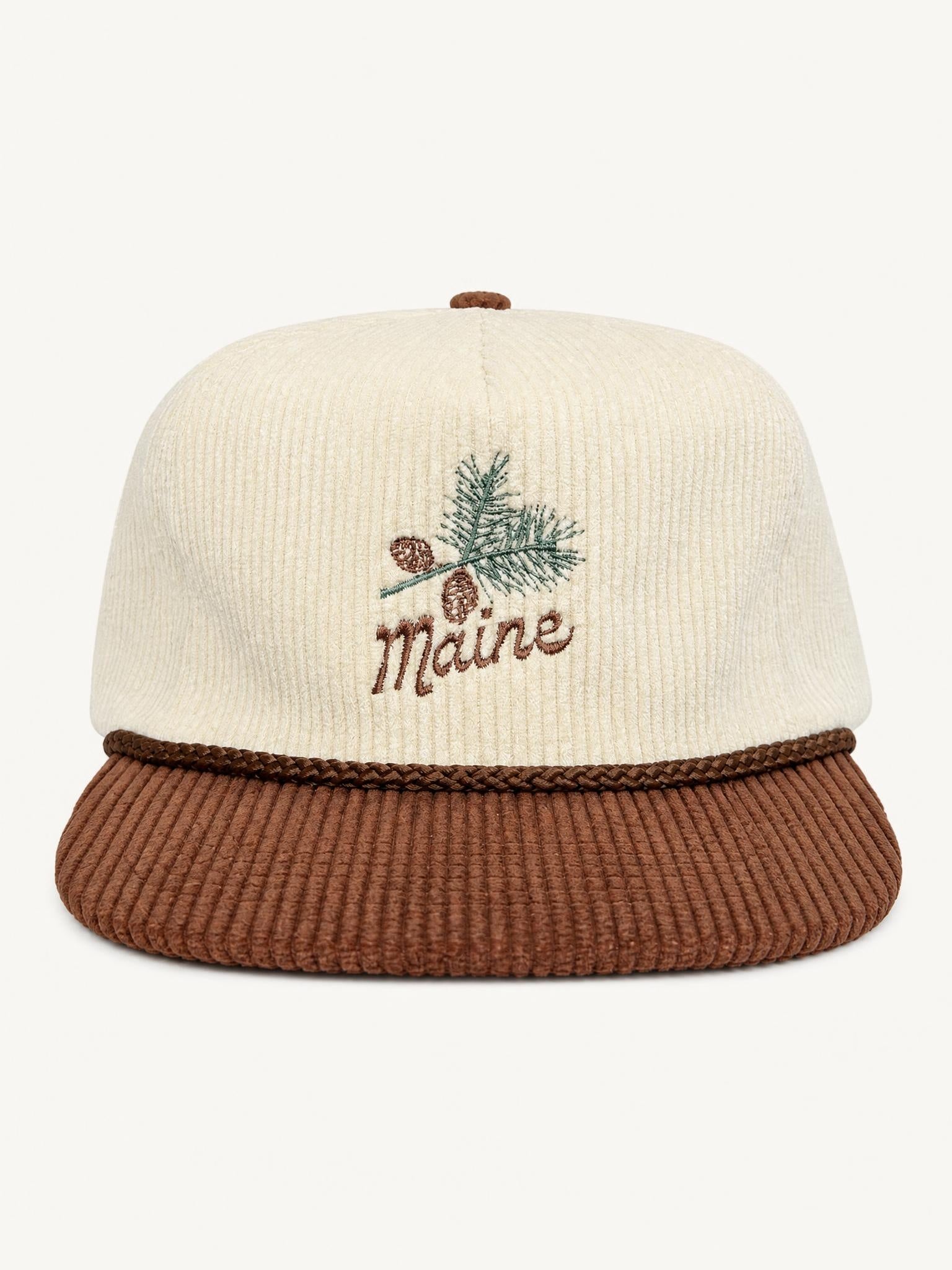 Cord Hat - Maine Pine Cone