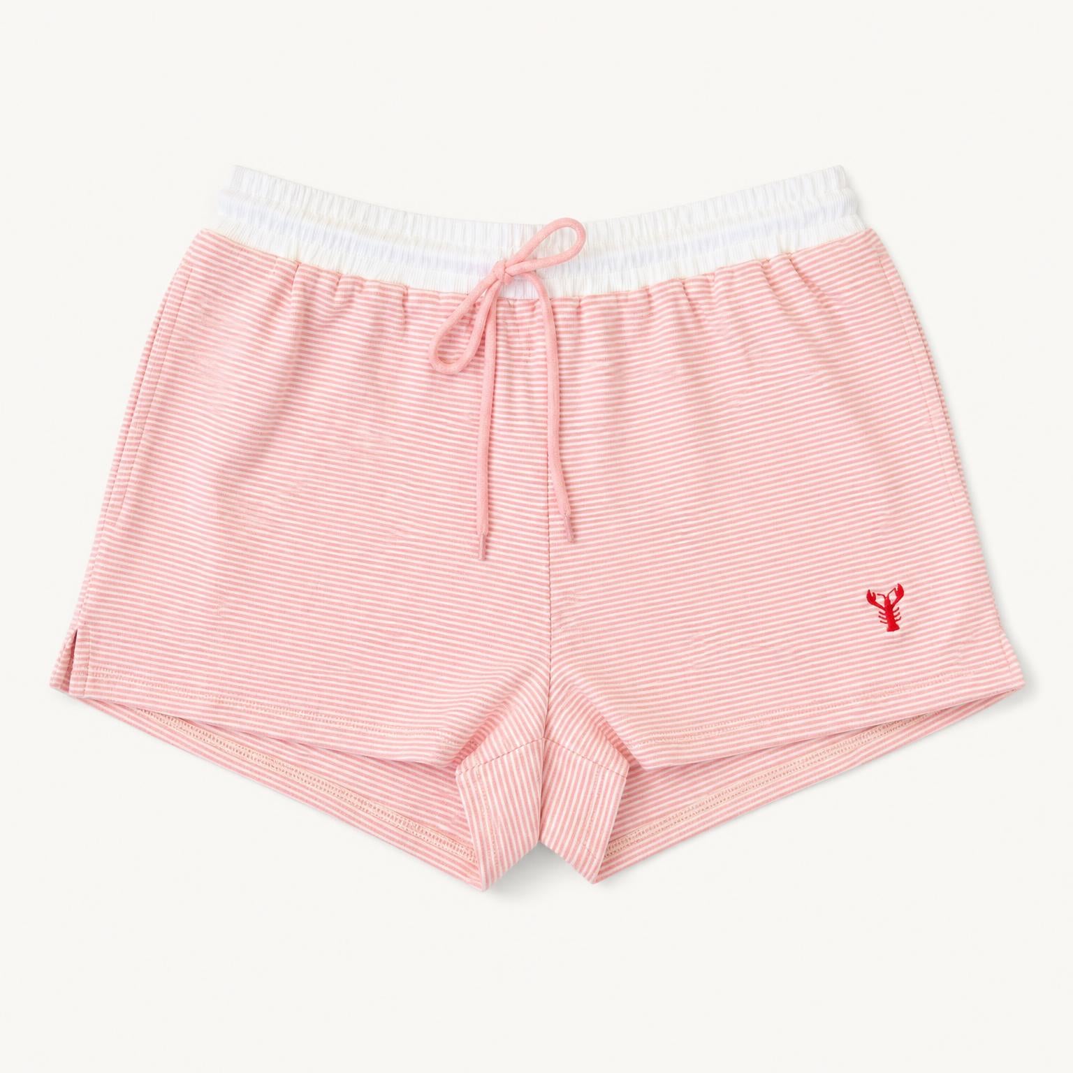 Mid Rise Stripe Shorts - Tiny Lobster