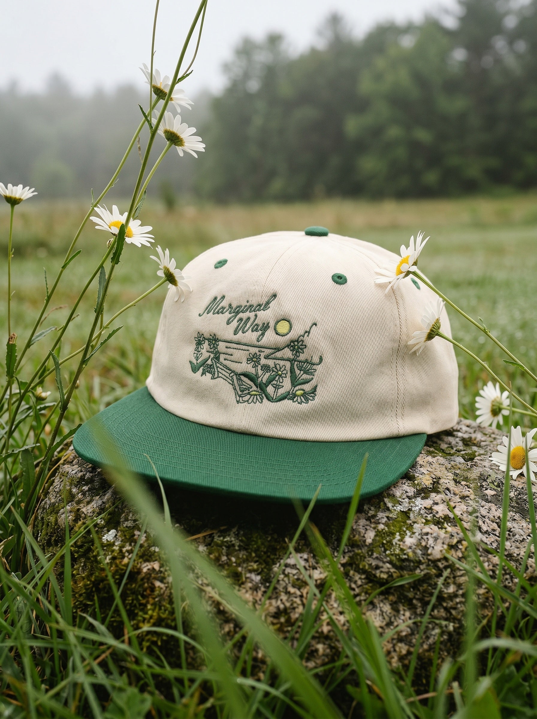 Green/Cream - Marginal Way Hat