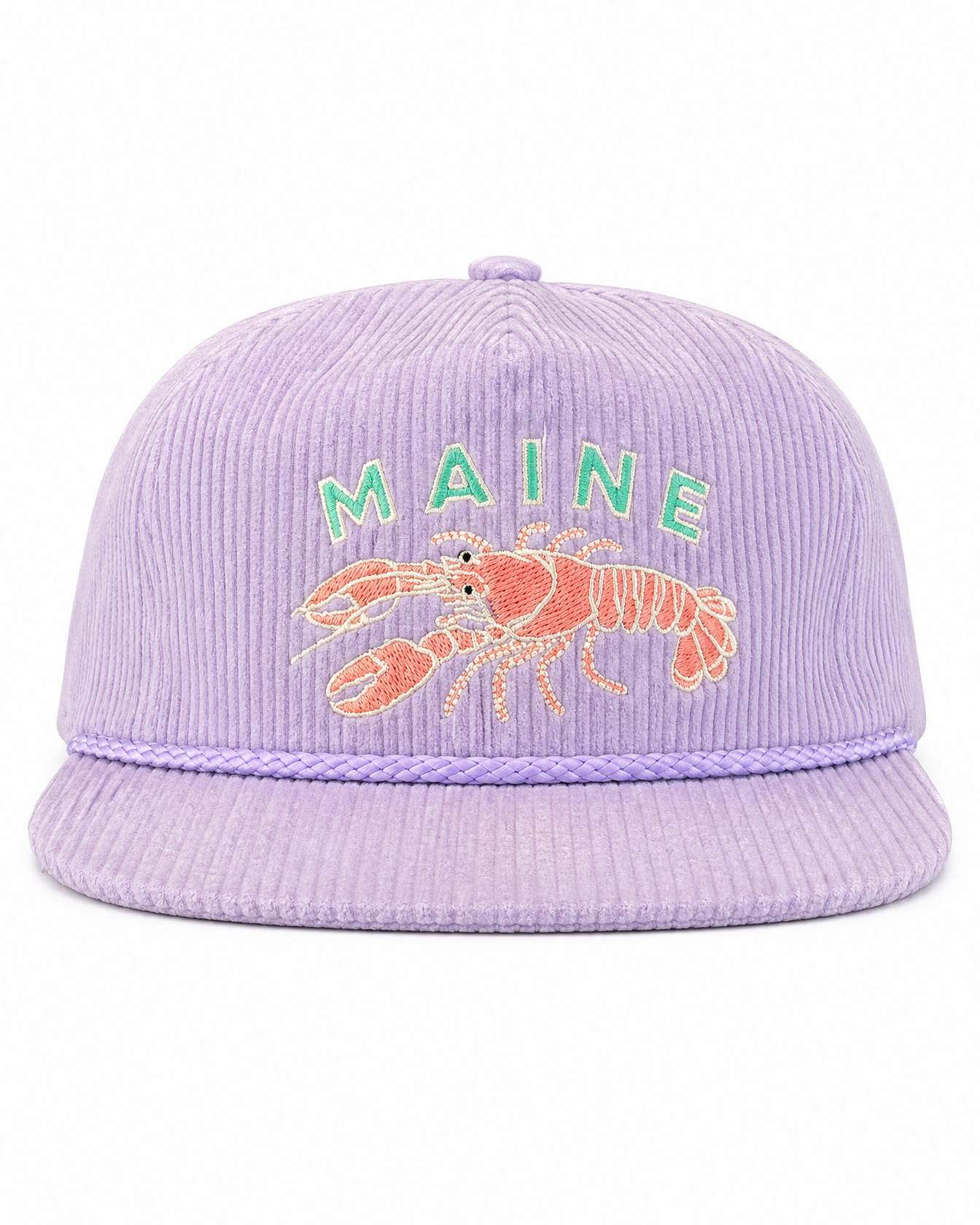 Lavender Cord Hat - Maine Lobster
